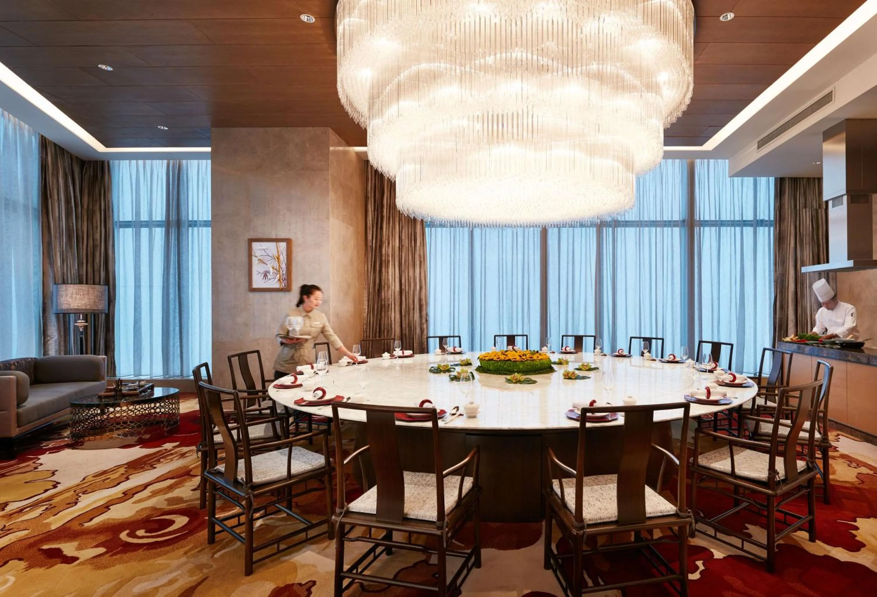 Restaurant/places to eat in Suning Galaxy International Hotel Wuxi