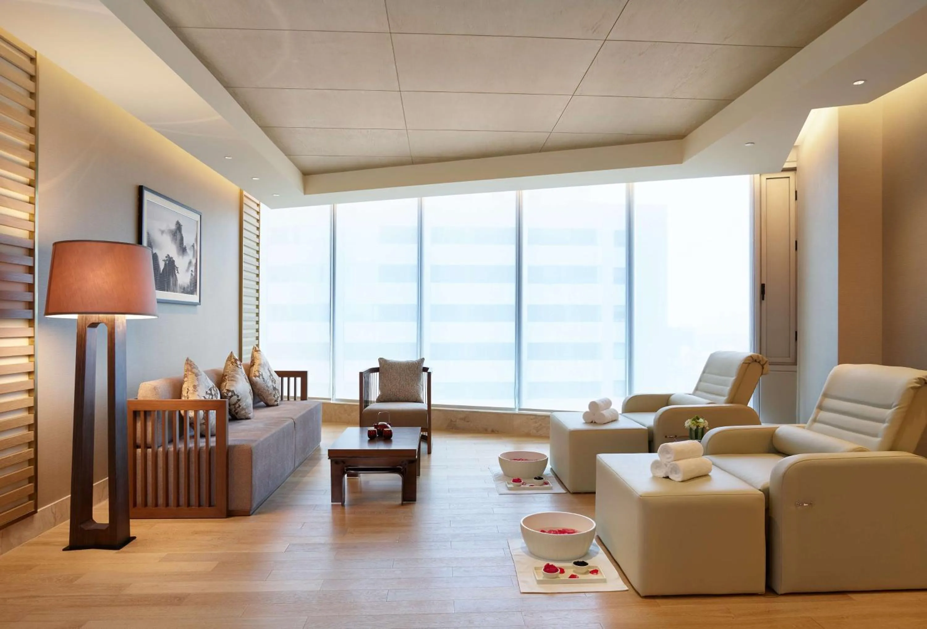 Spa and wellness centre/facilities in Suning Galaxy International Hotel Wuxi