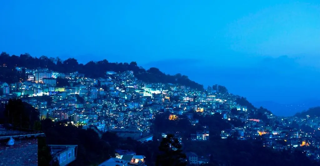 City view in New Orchid Lords Inn Gangtok