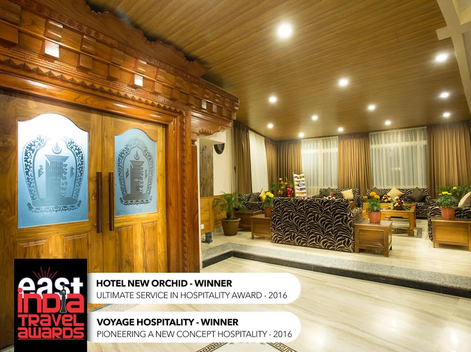 Area and facilities in New Orchid Lords Inn Gangtok