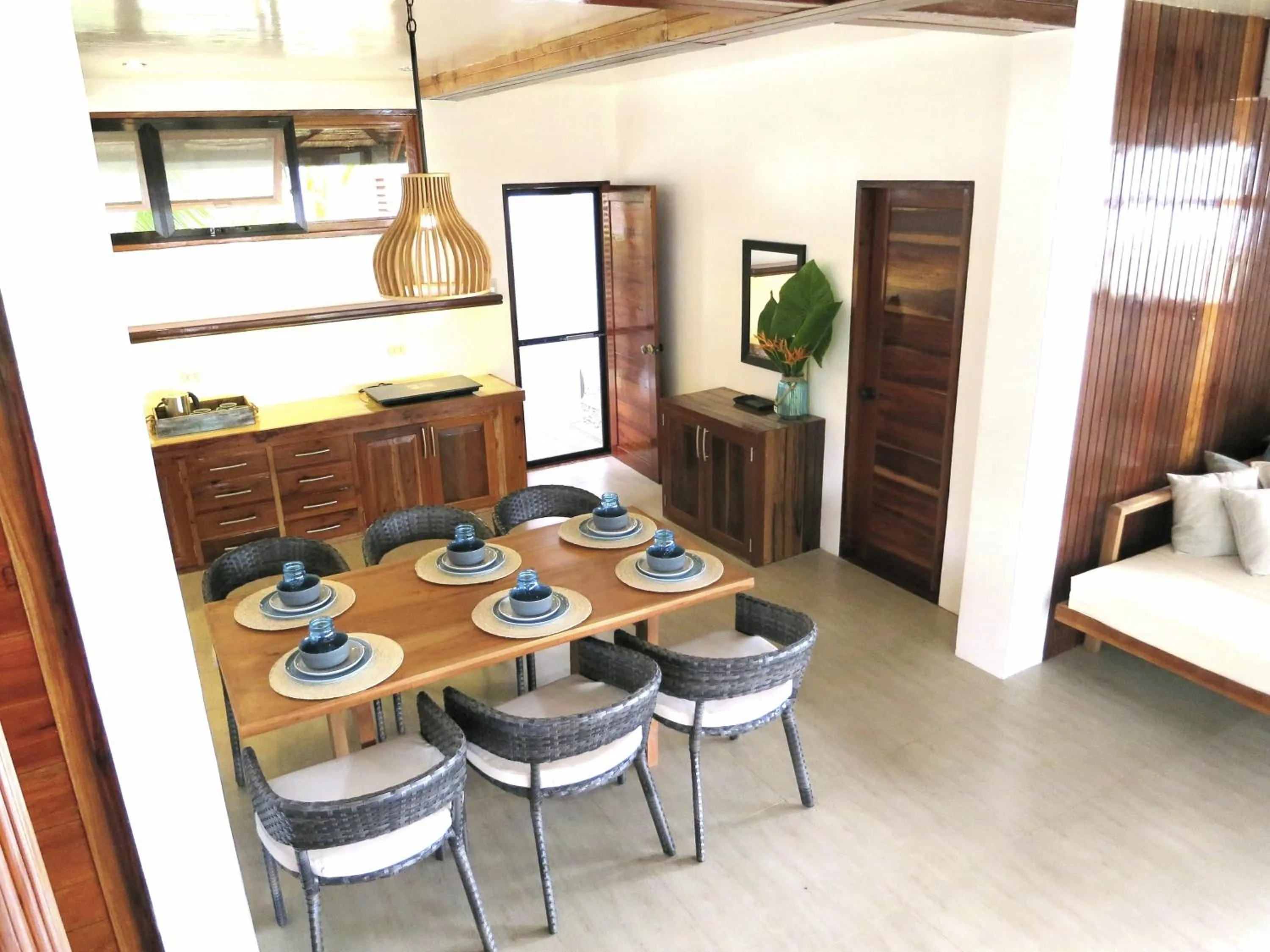 Kitchen or kitchenette in Sandy Feet Siargao