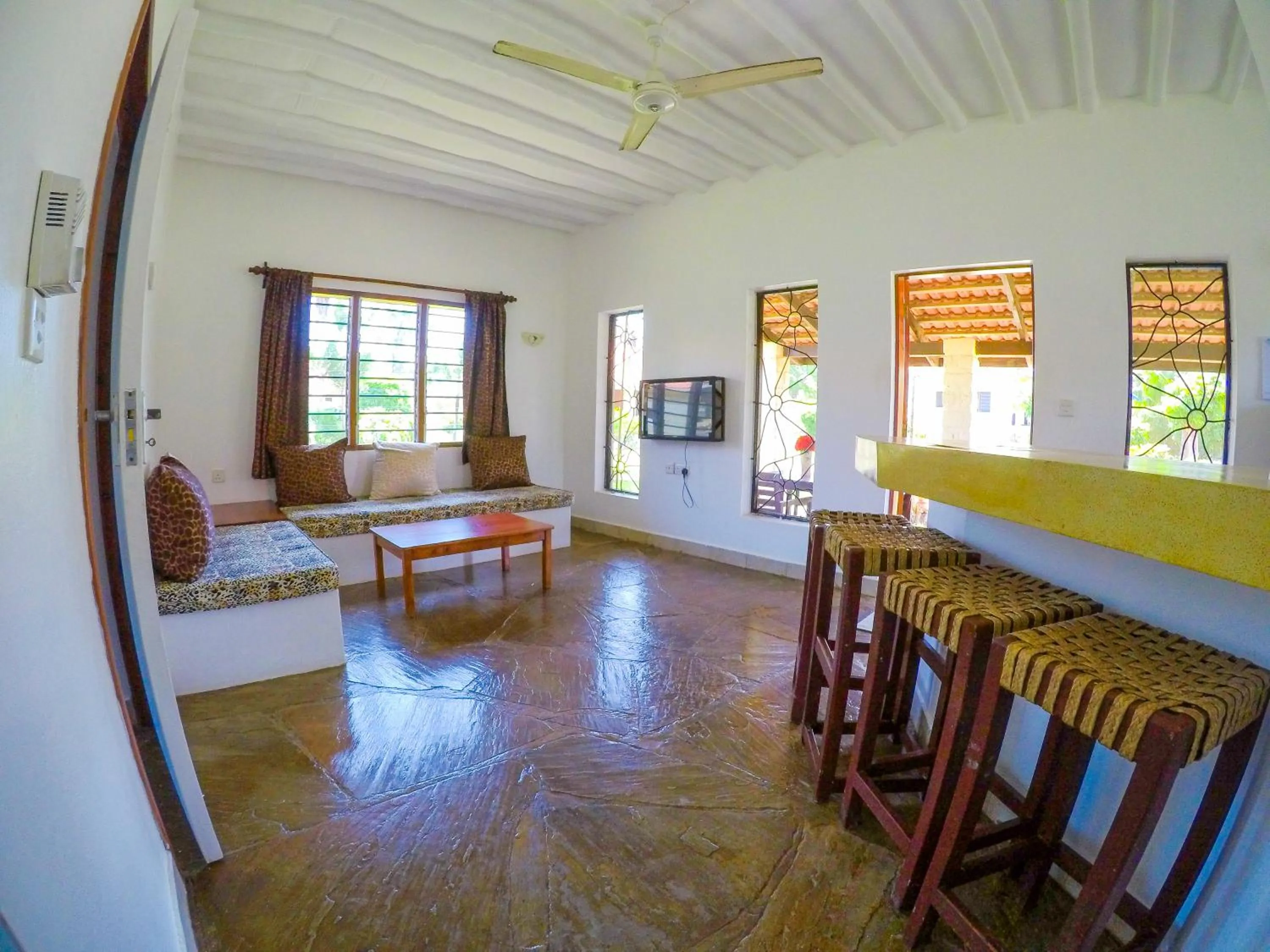 Living room in Doric Cottages Diani