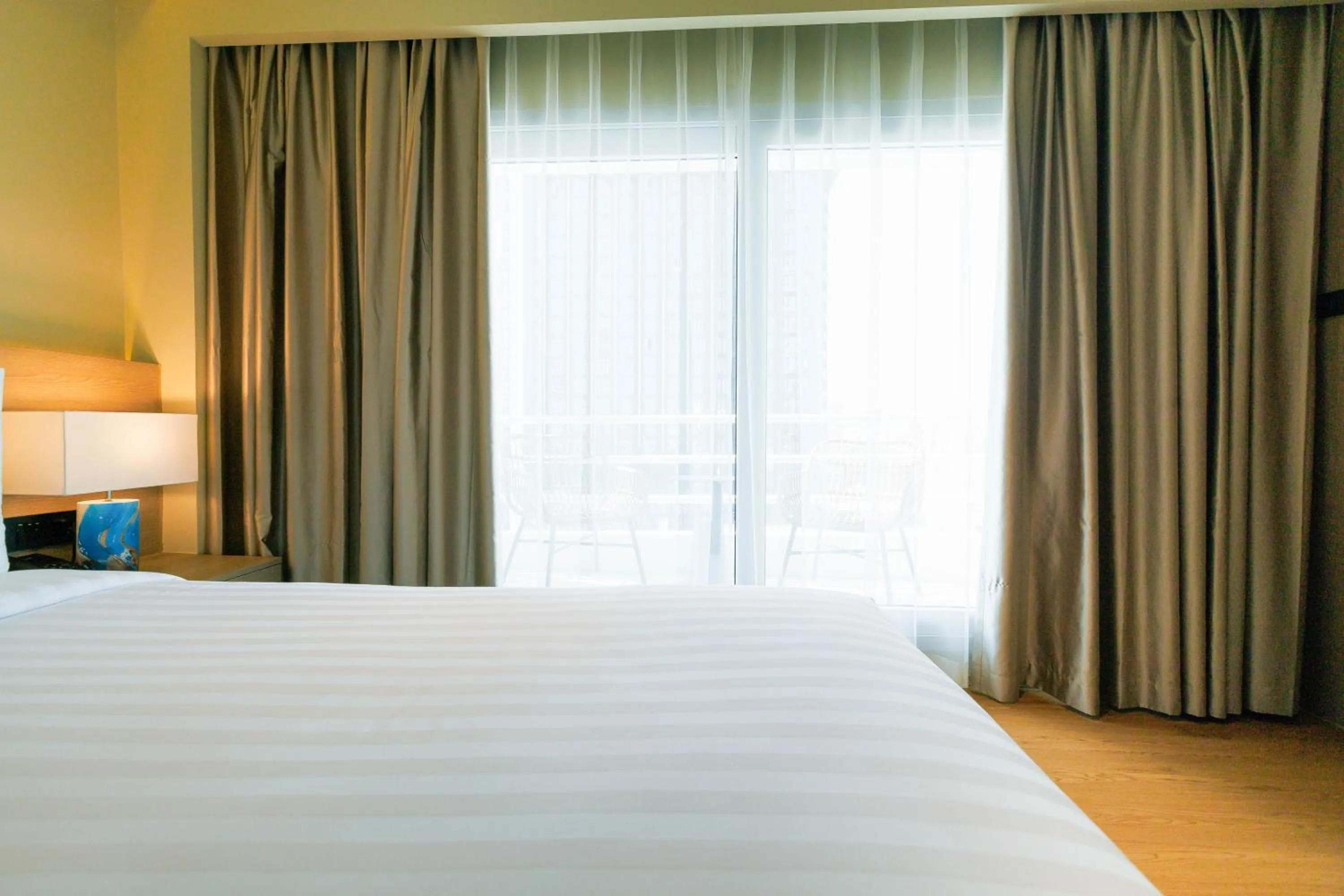 Bed in The One Bay Breeze