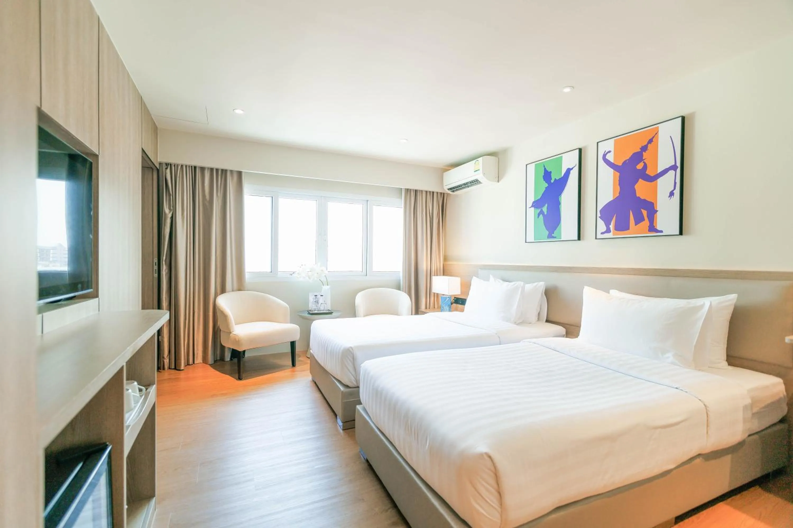 Bed in The One Bay Breeze