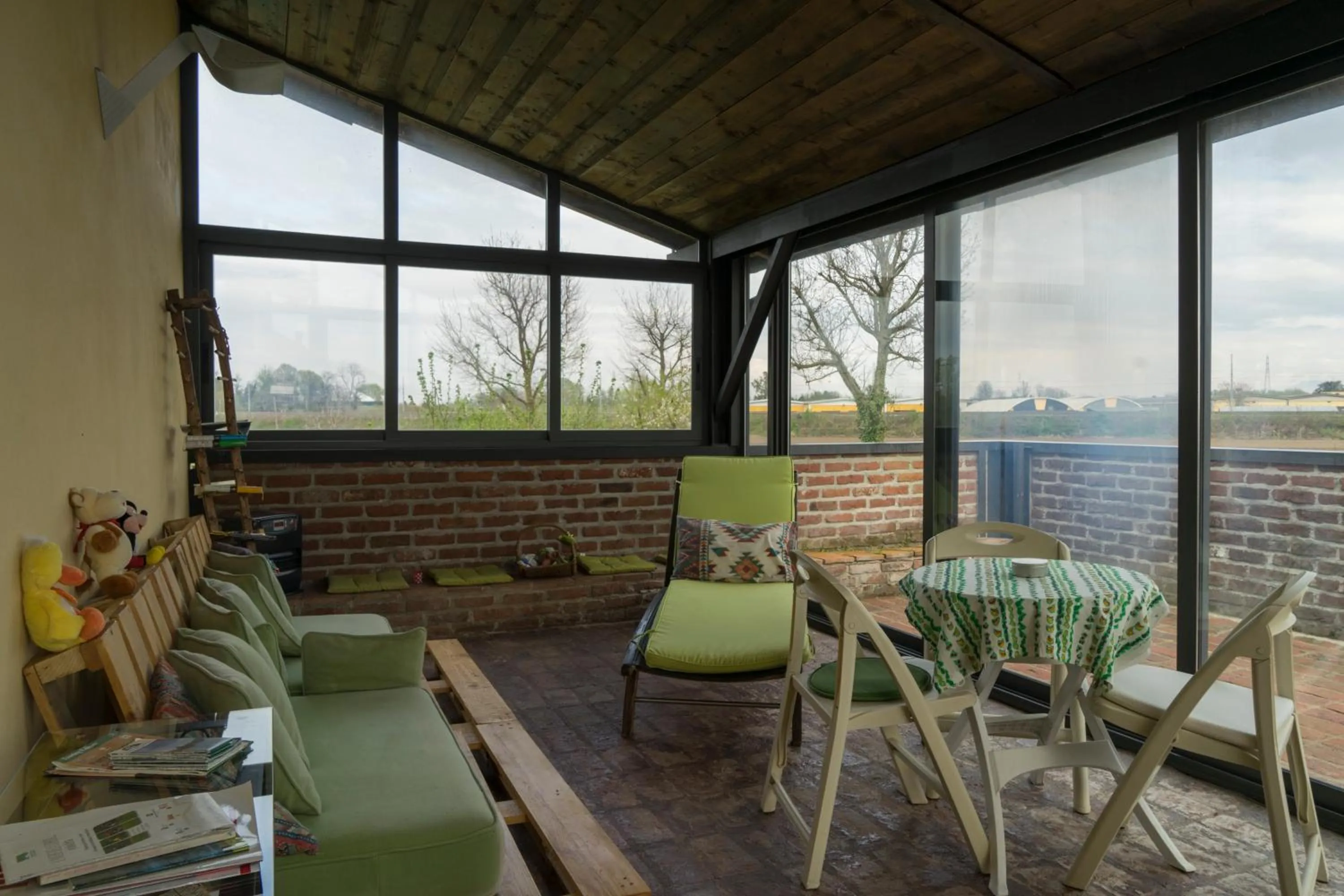 Balcony/Terrace in Agriturismo La Morosina