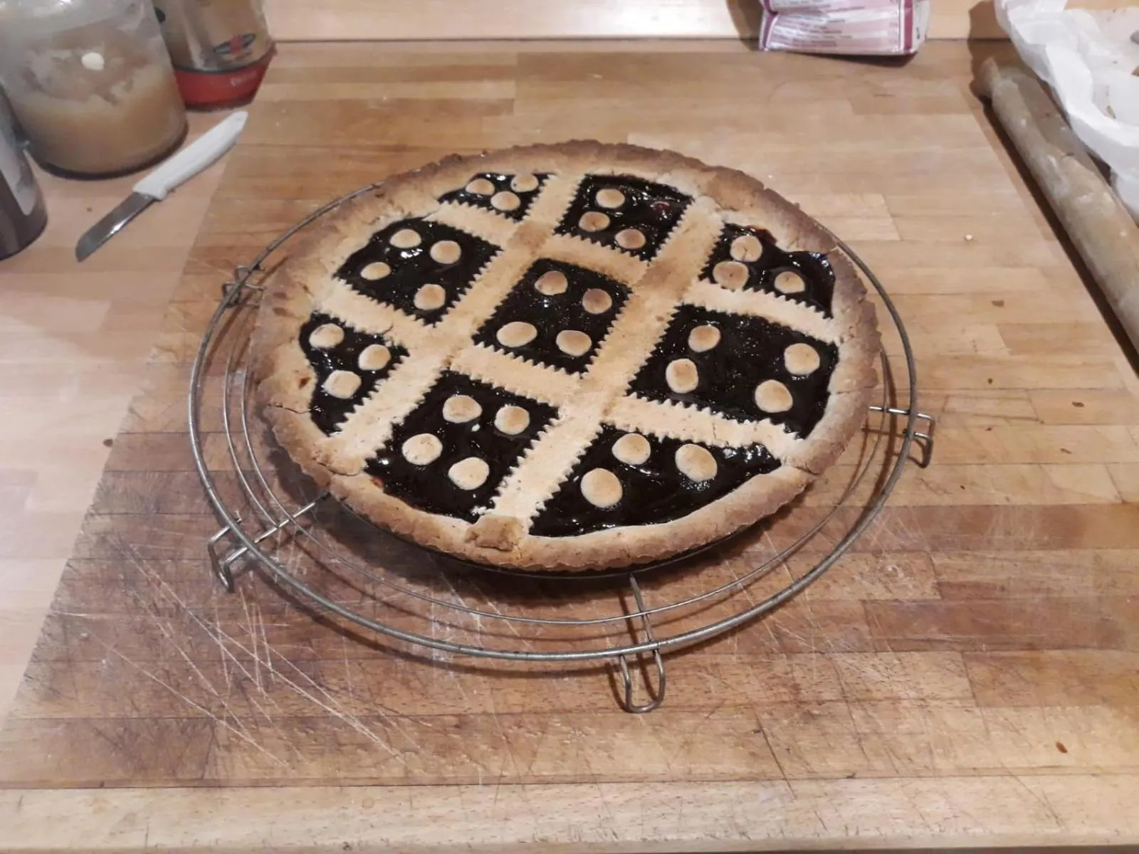 Food close-up in B&B I Canonici