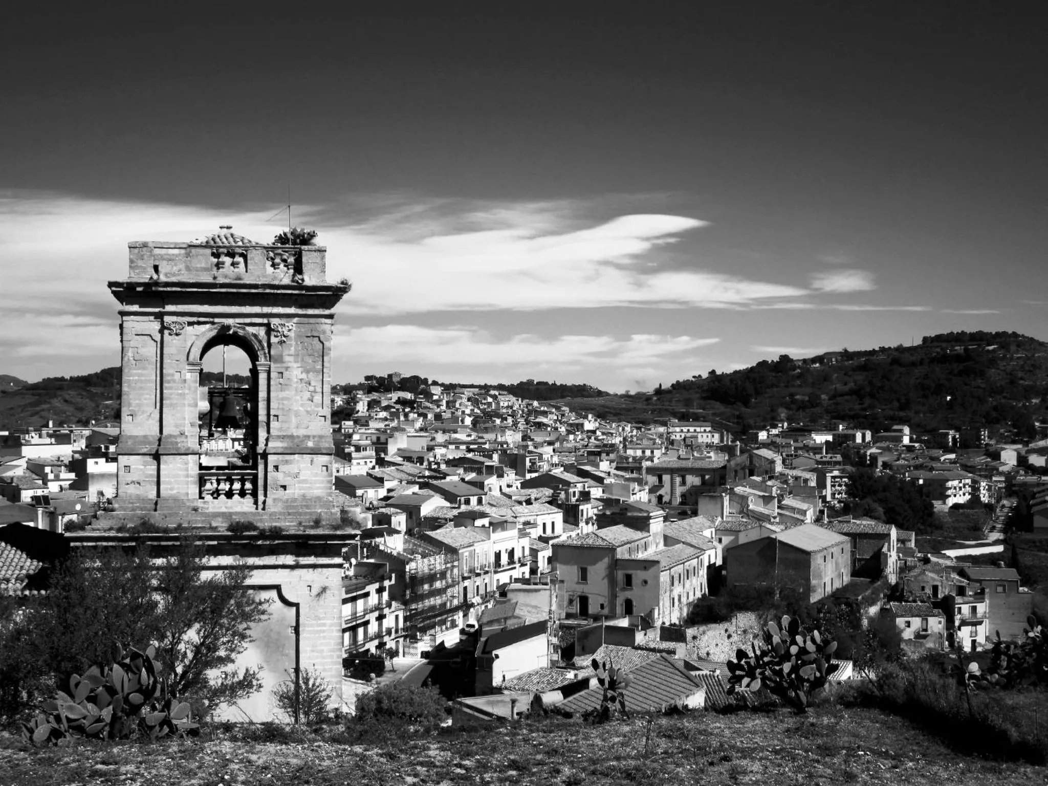 City view in B&B Mugnos Charme Living