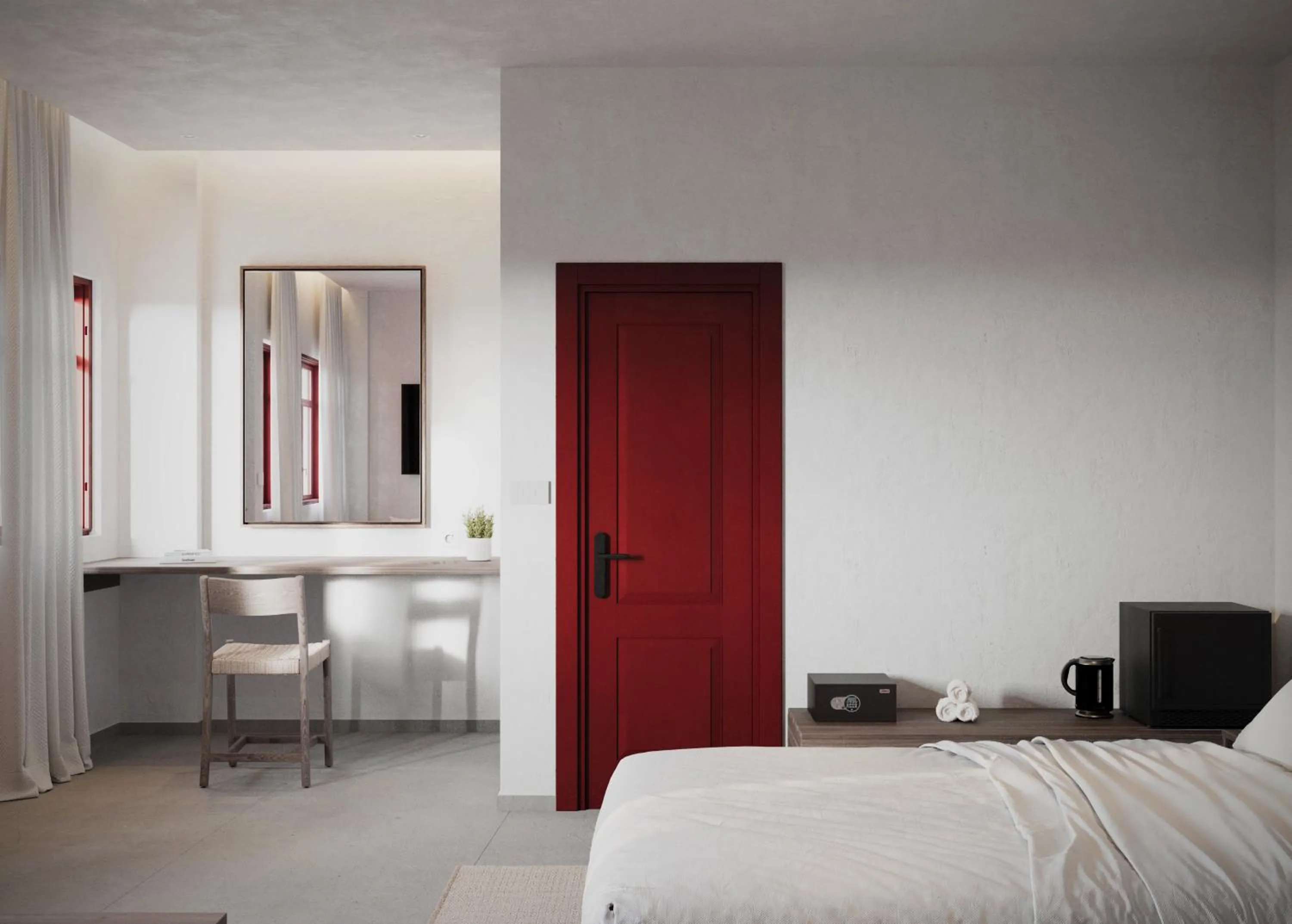 Bed in Casa Di Notos Beach Hotel - Georgioupolis