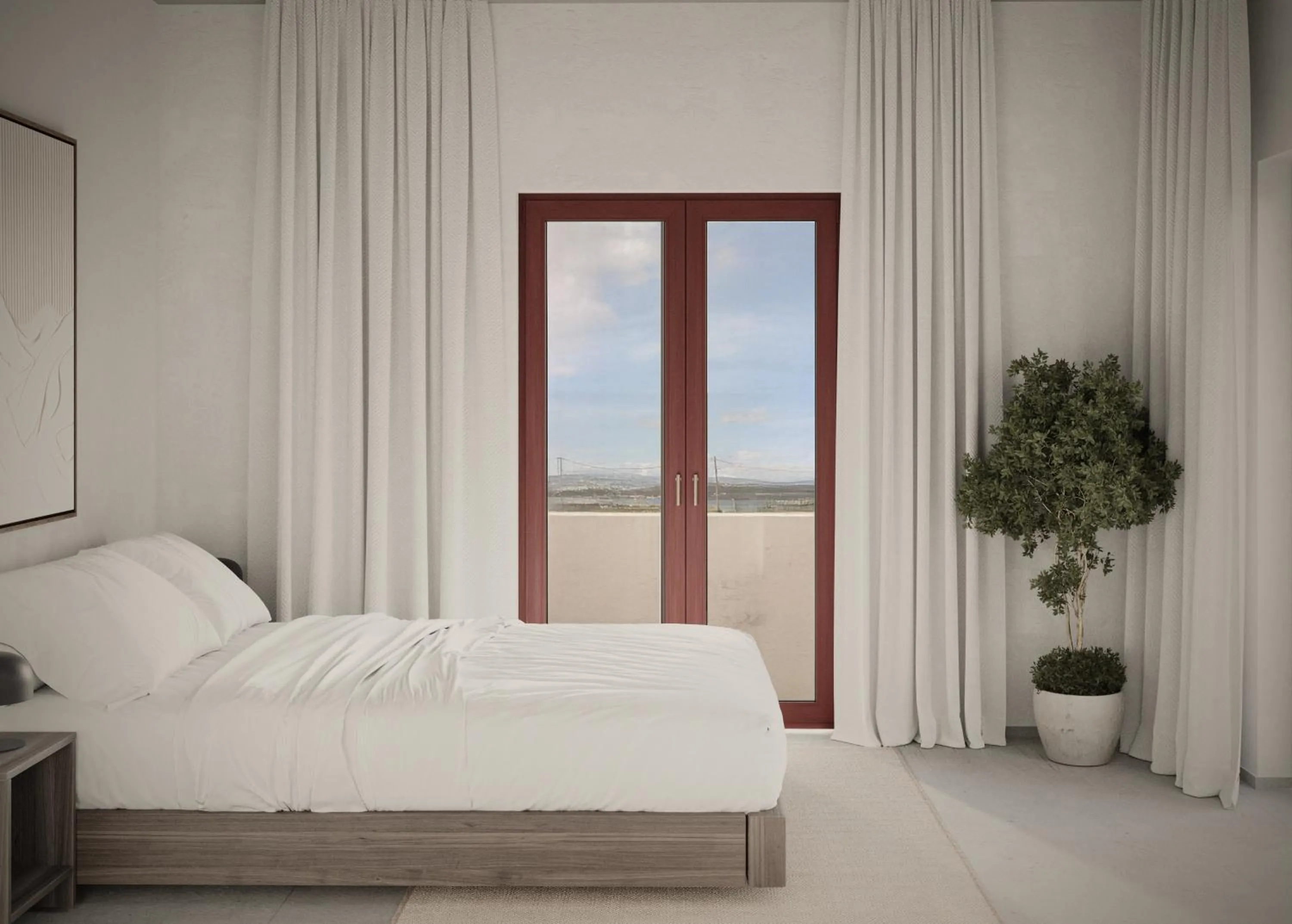 Bed in Casa Di Notos Beach Hotel - Georgioupolis