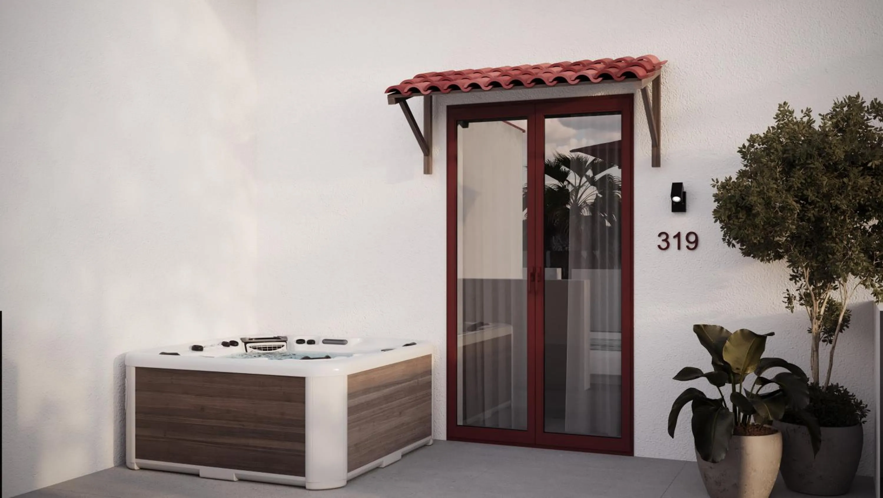 Hot Tub in Casa Di Notos Beach Hotel - Georgioupolis