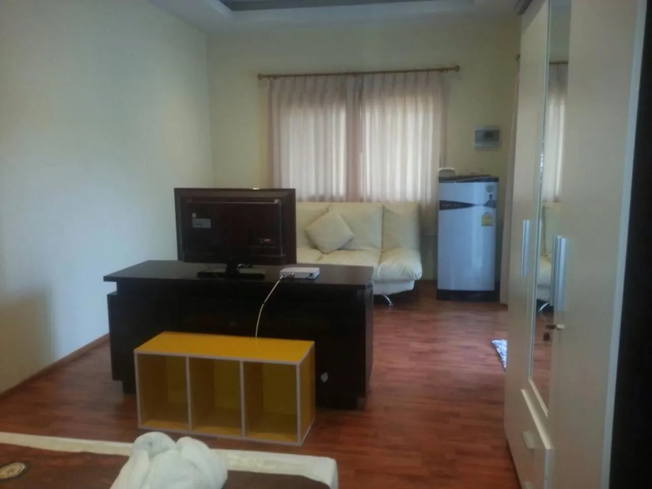 Bed in Khanom Garden Suite