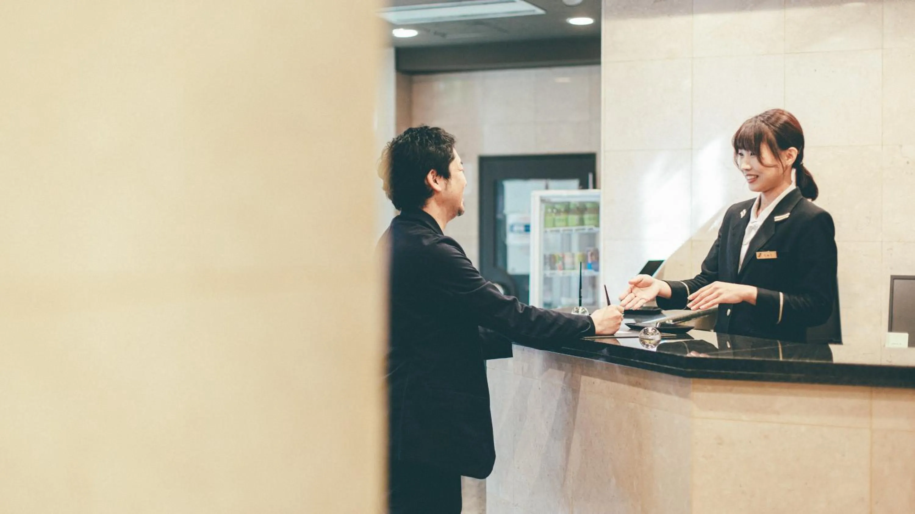 Lobby or reception in Kuretake-Inn Tokyo Funabori