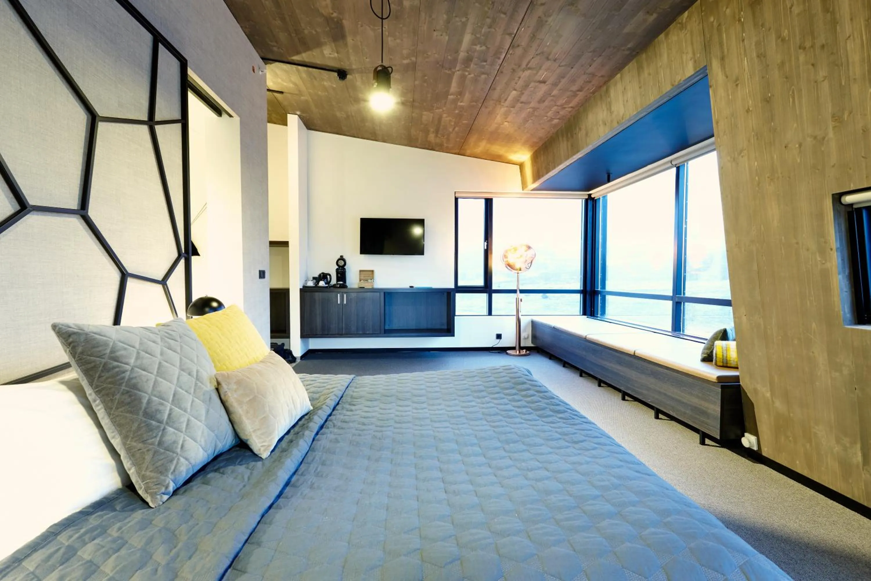 Bed in Fosshotel Glacier Lagoon