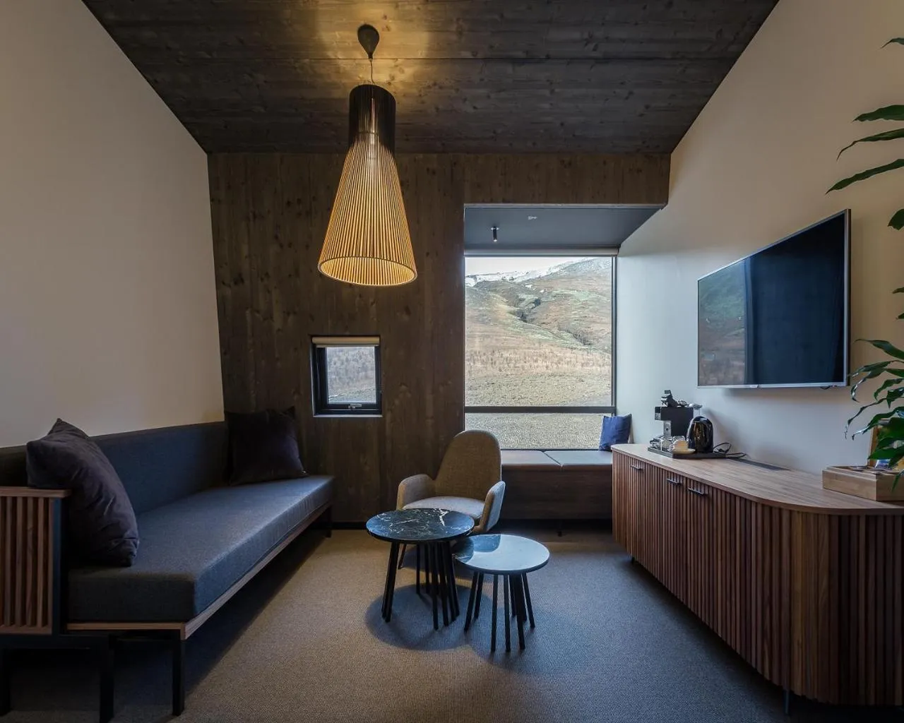 Living room in Fosshotel Glacier Lagoon