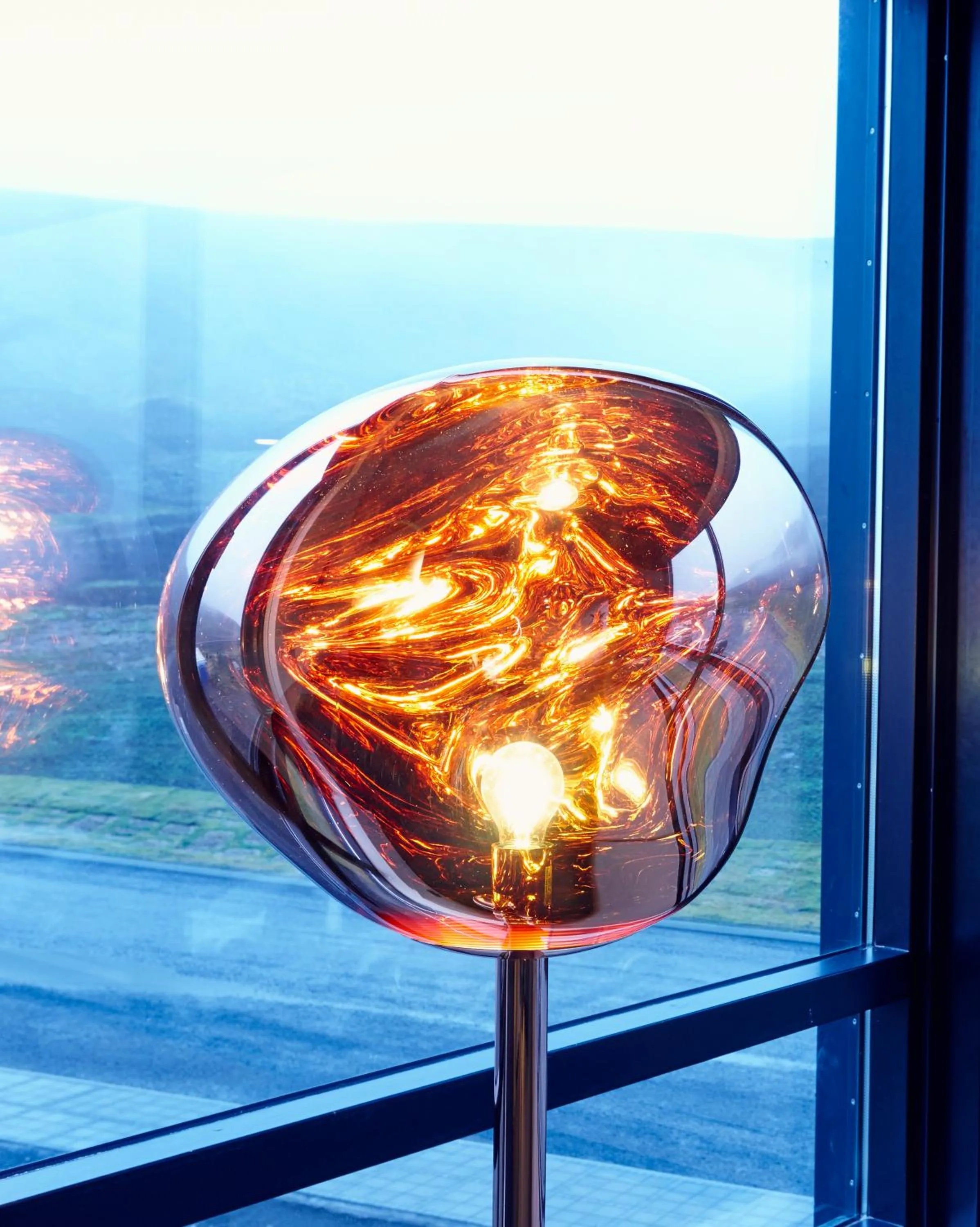 Decorative detail in Fosshotel Glacier Lagoon