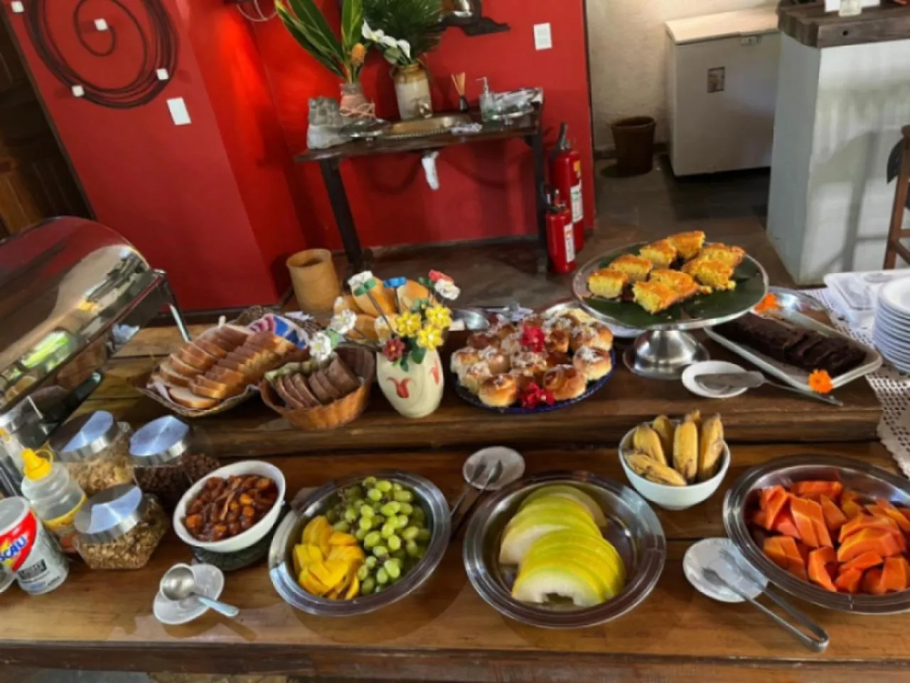 Food in Pousada Bromélias