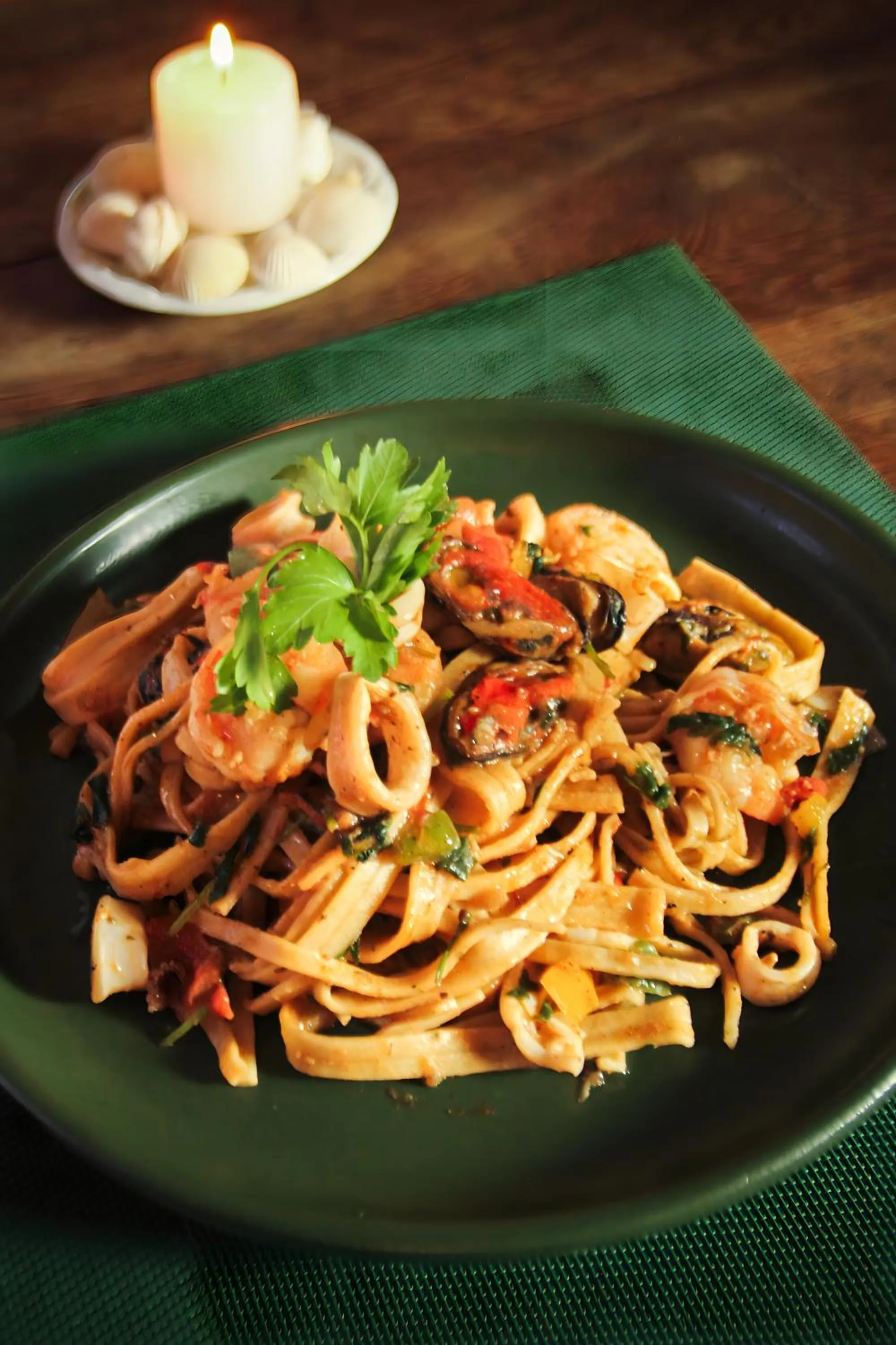 Restaurant/places to eat in Pousada Bromélias