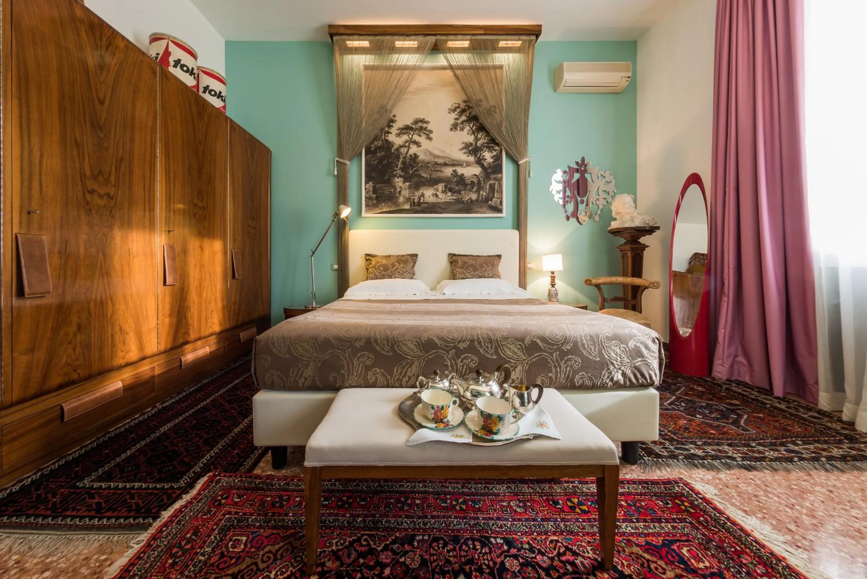 Bedroom, Bed in Casa Bertagni