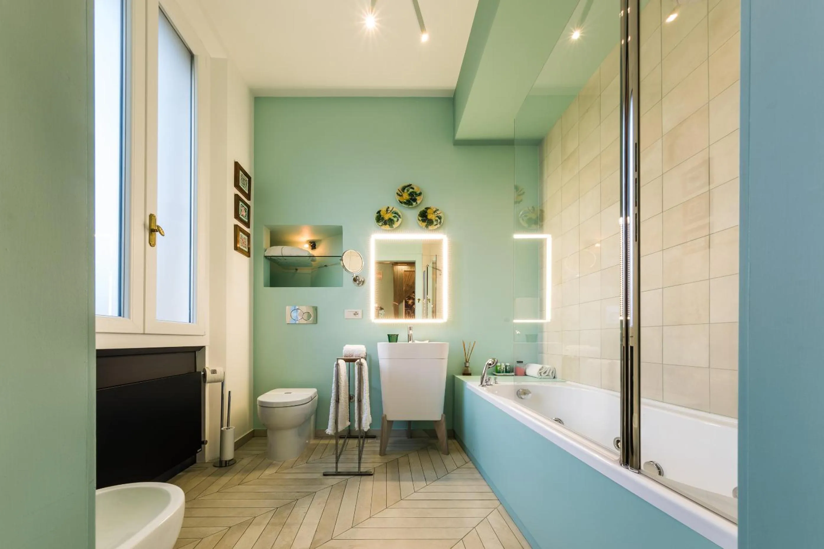 Shower in Casa Bertagni