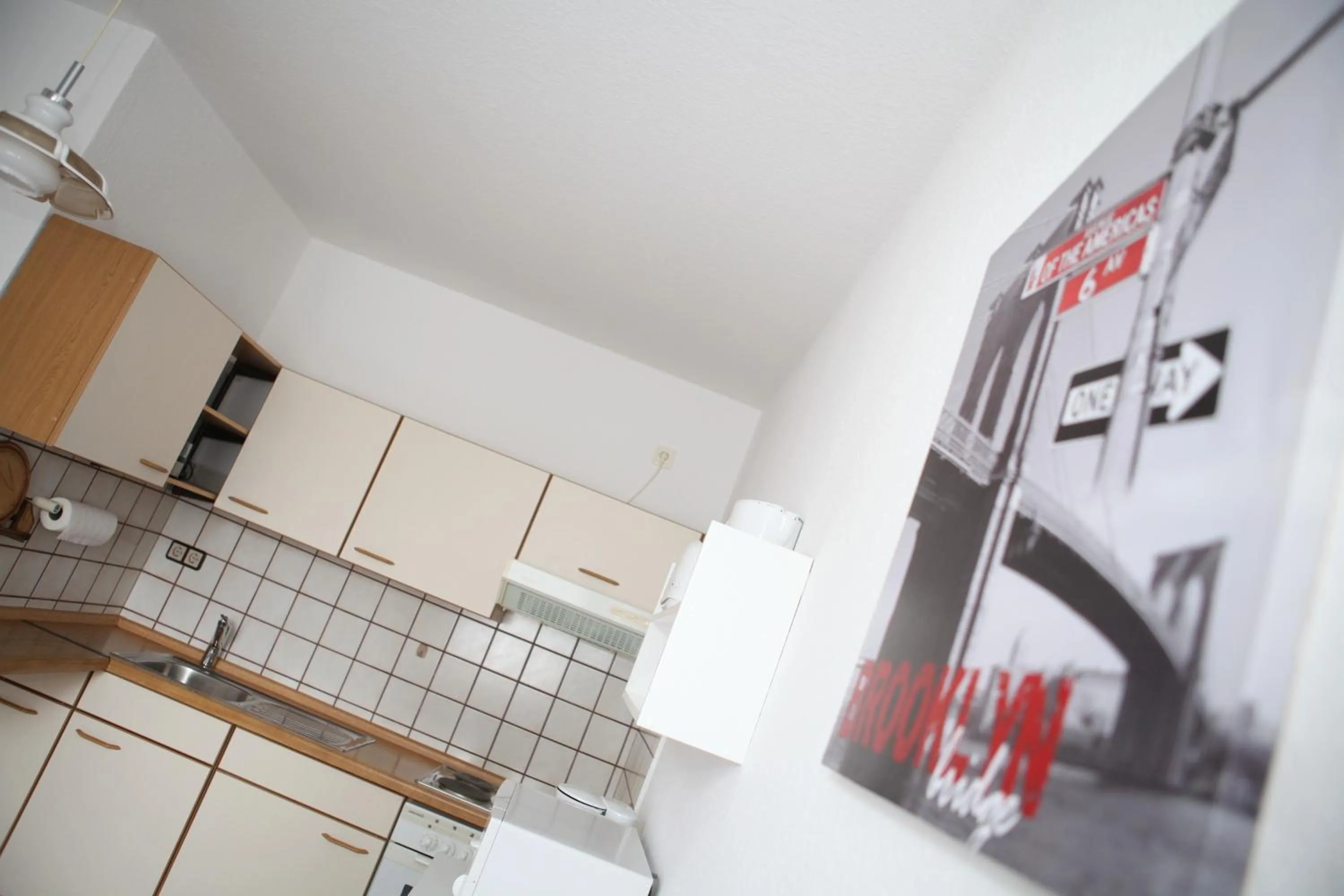 Kitchen or kitchenette in Bermuda Apartment