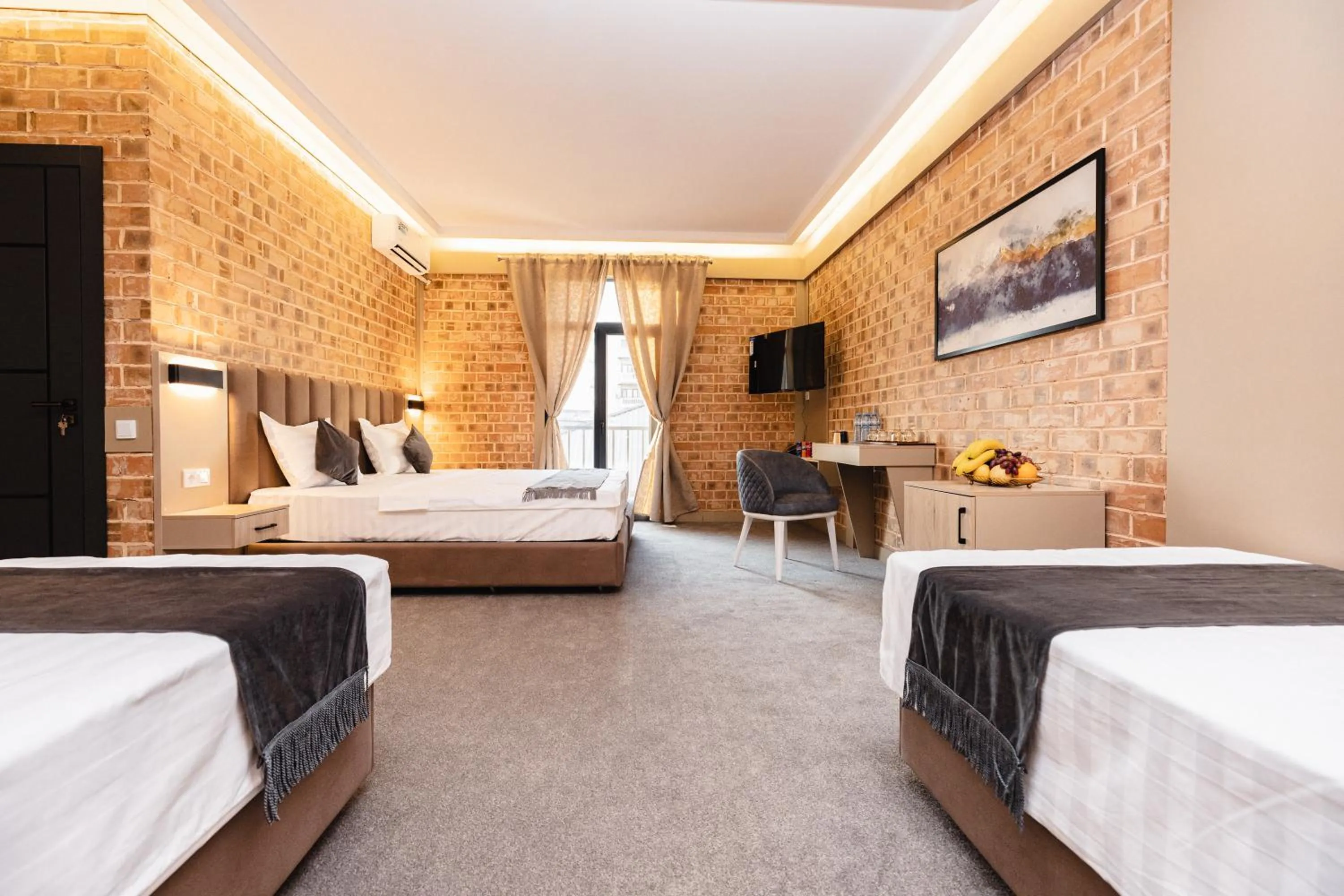 Bed in Art Air hotel