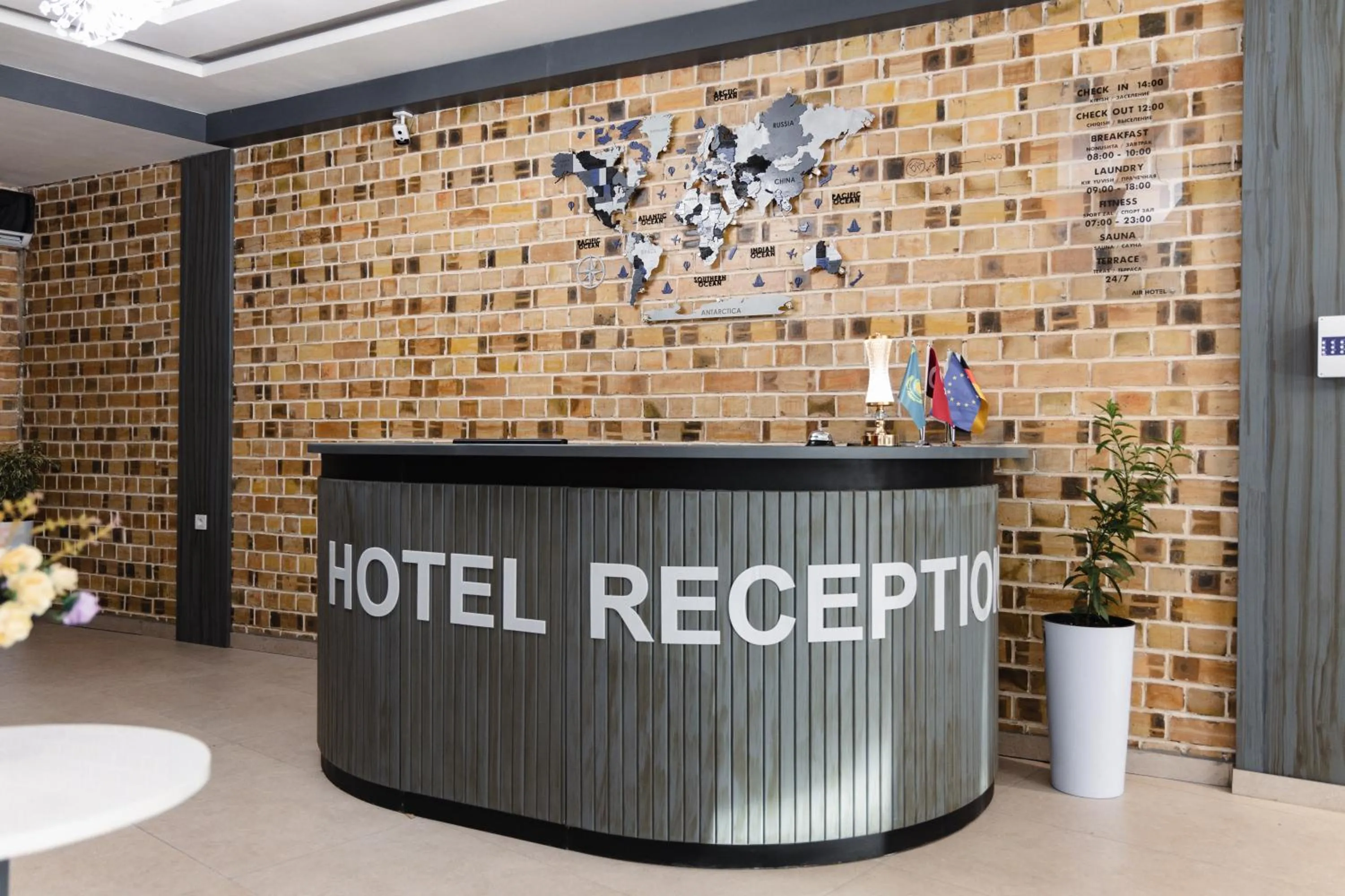 Lobby or reception in Art Air hotel