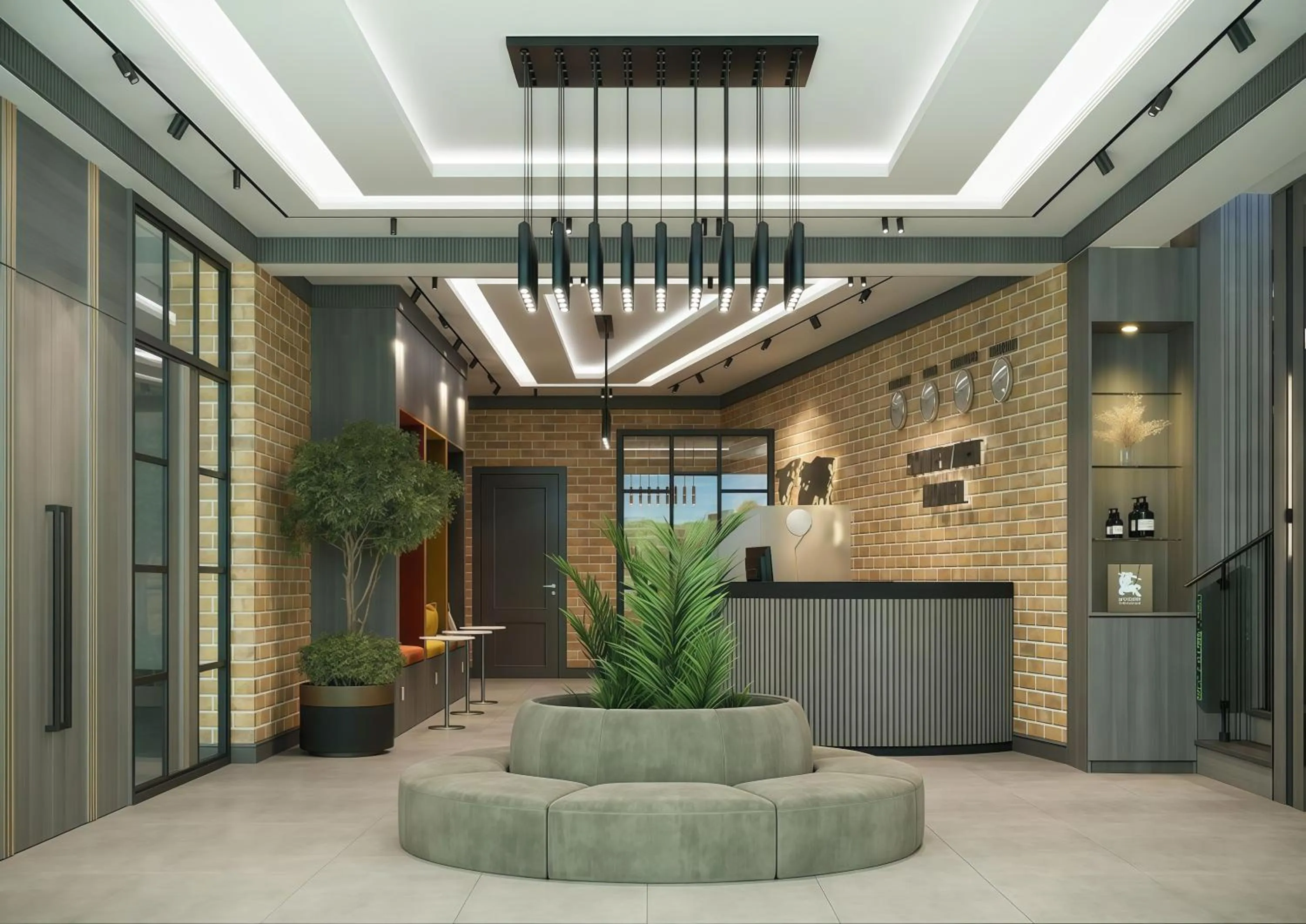 Lobby or reception in Art Air hotel