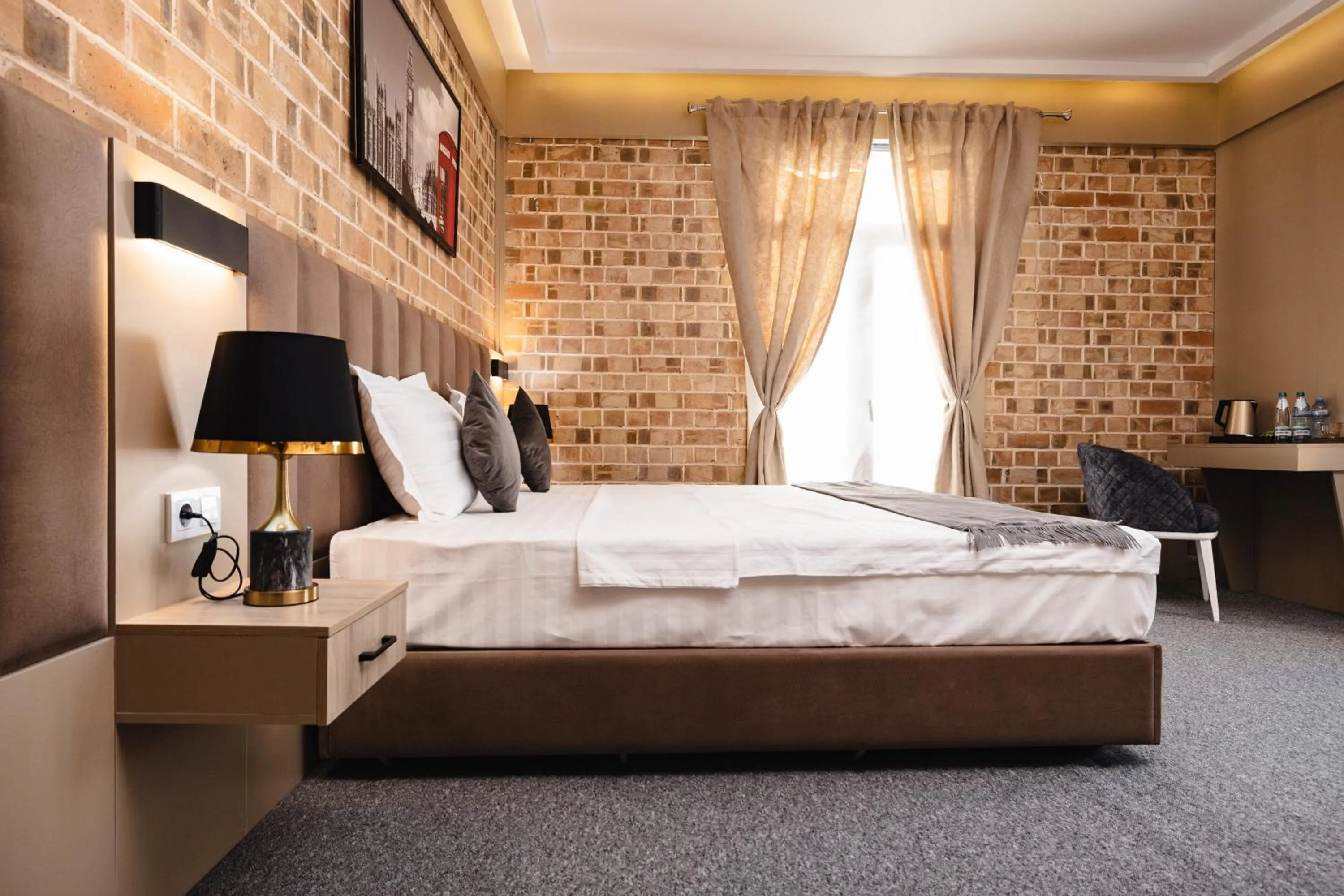 Bed in Art Air hotel