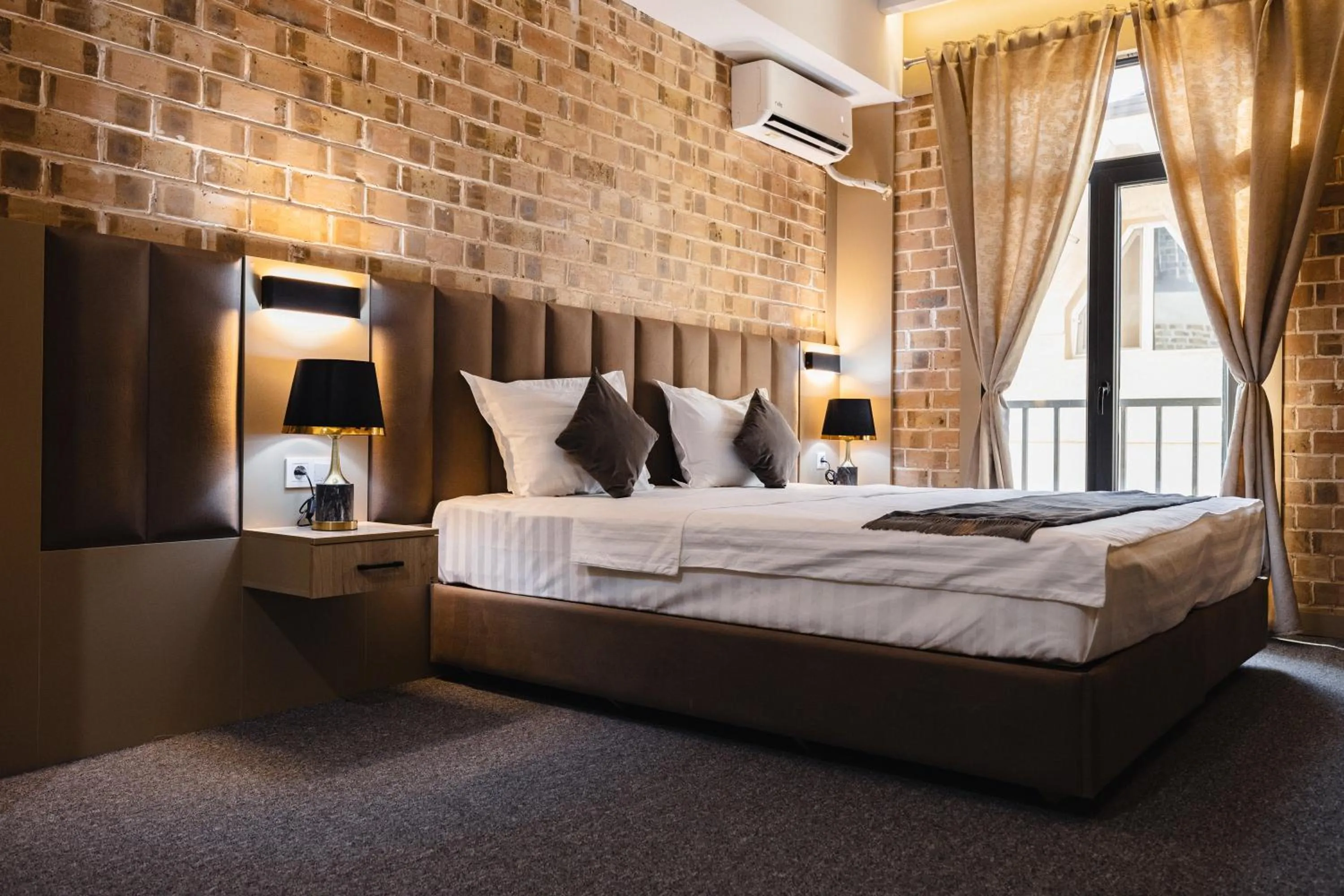 Bed in Art Air hotel