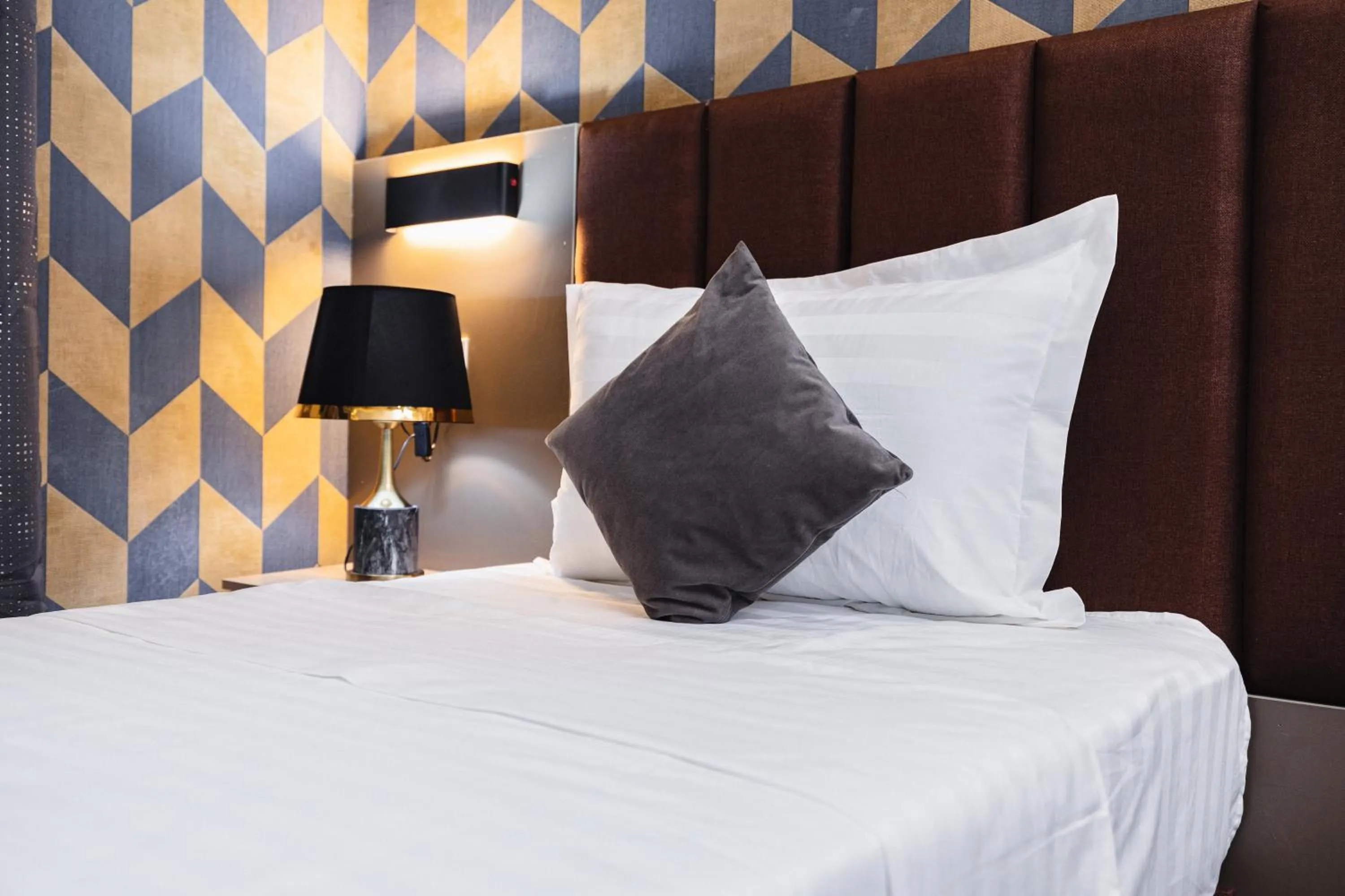 Bed in Art Air hotel