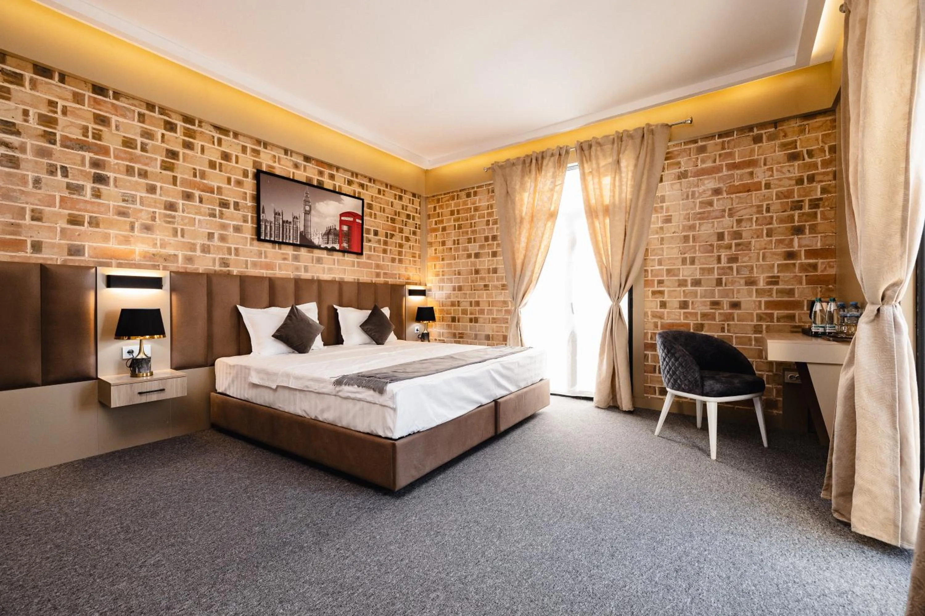 Bed in Art Air hotel