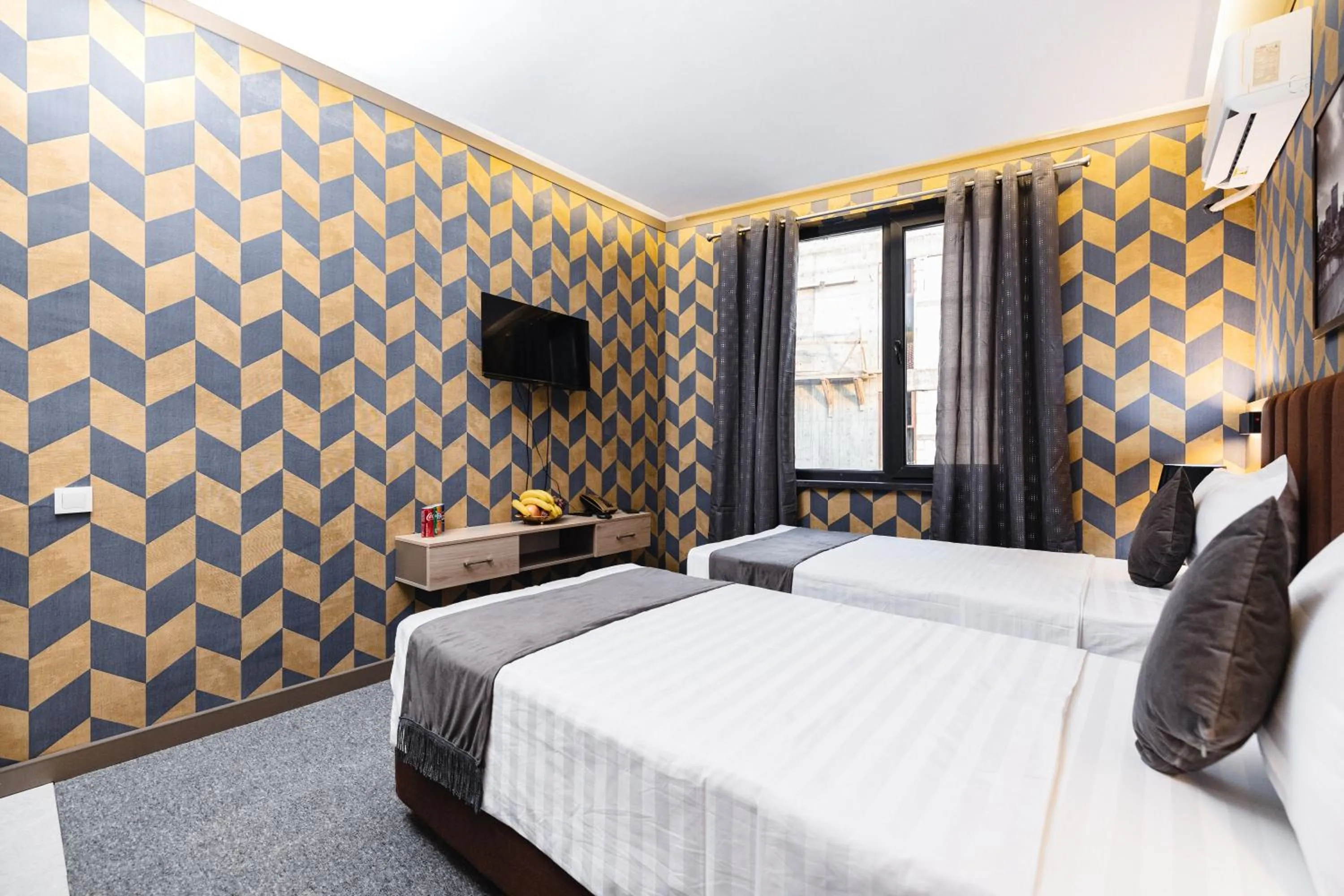 Bed in Art Air hotel