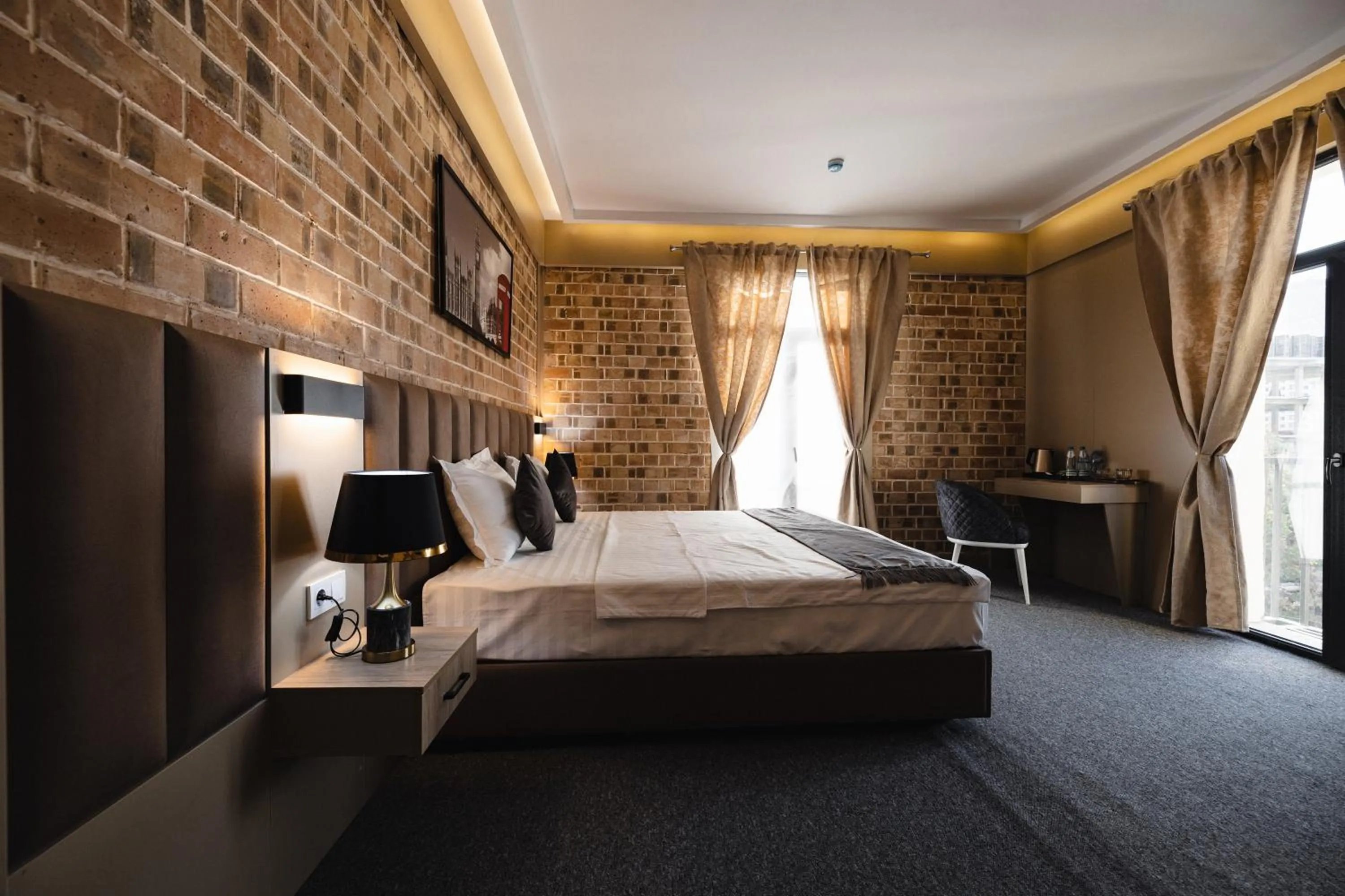 Bed in Art Air hotel