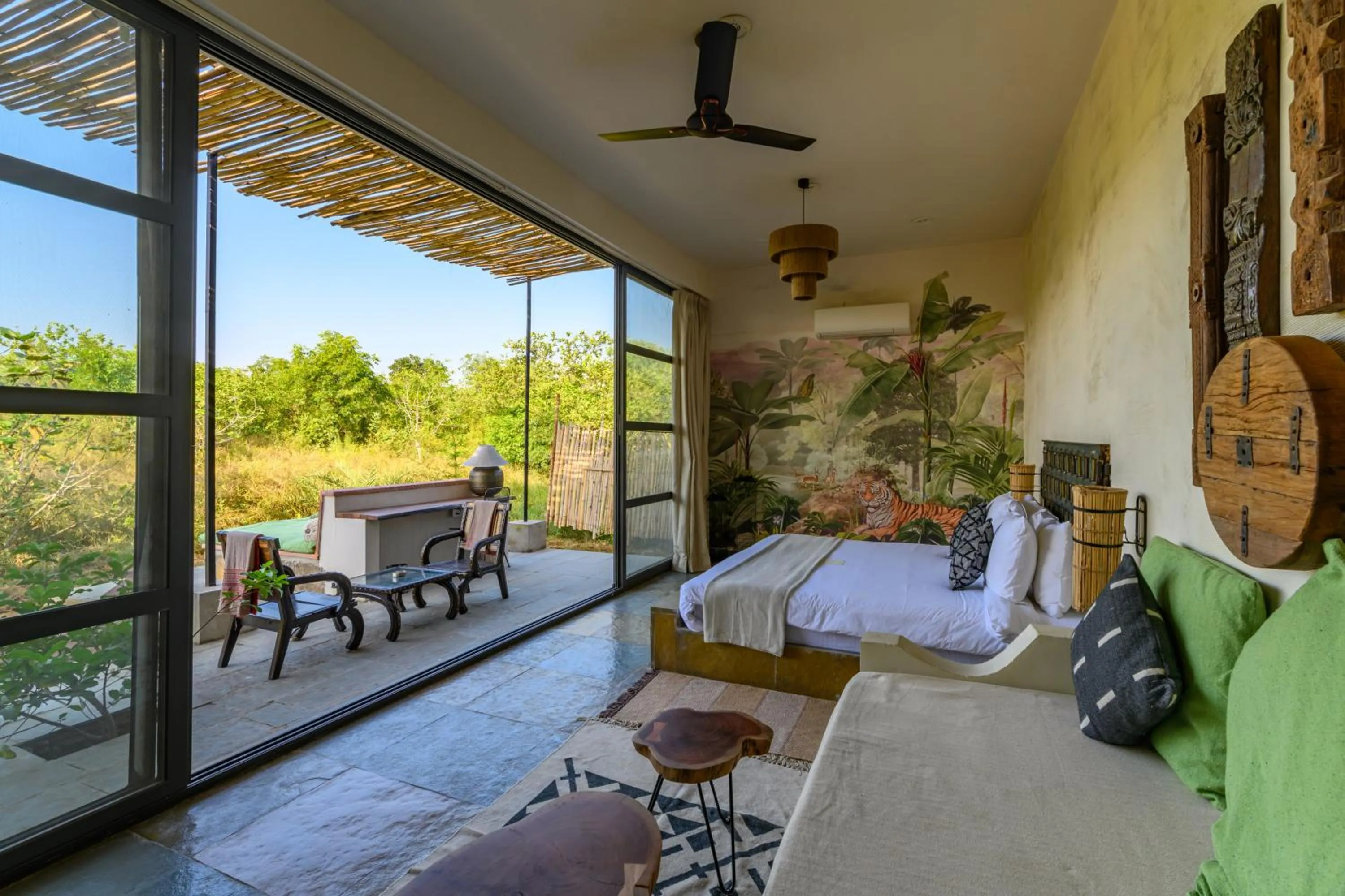 Bedroom in Utsav Camp Sariska