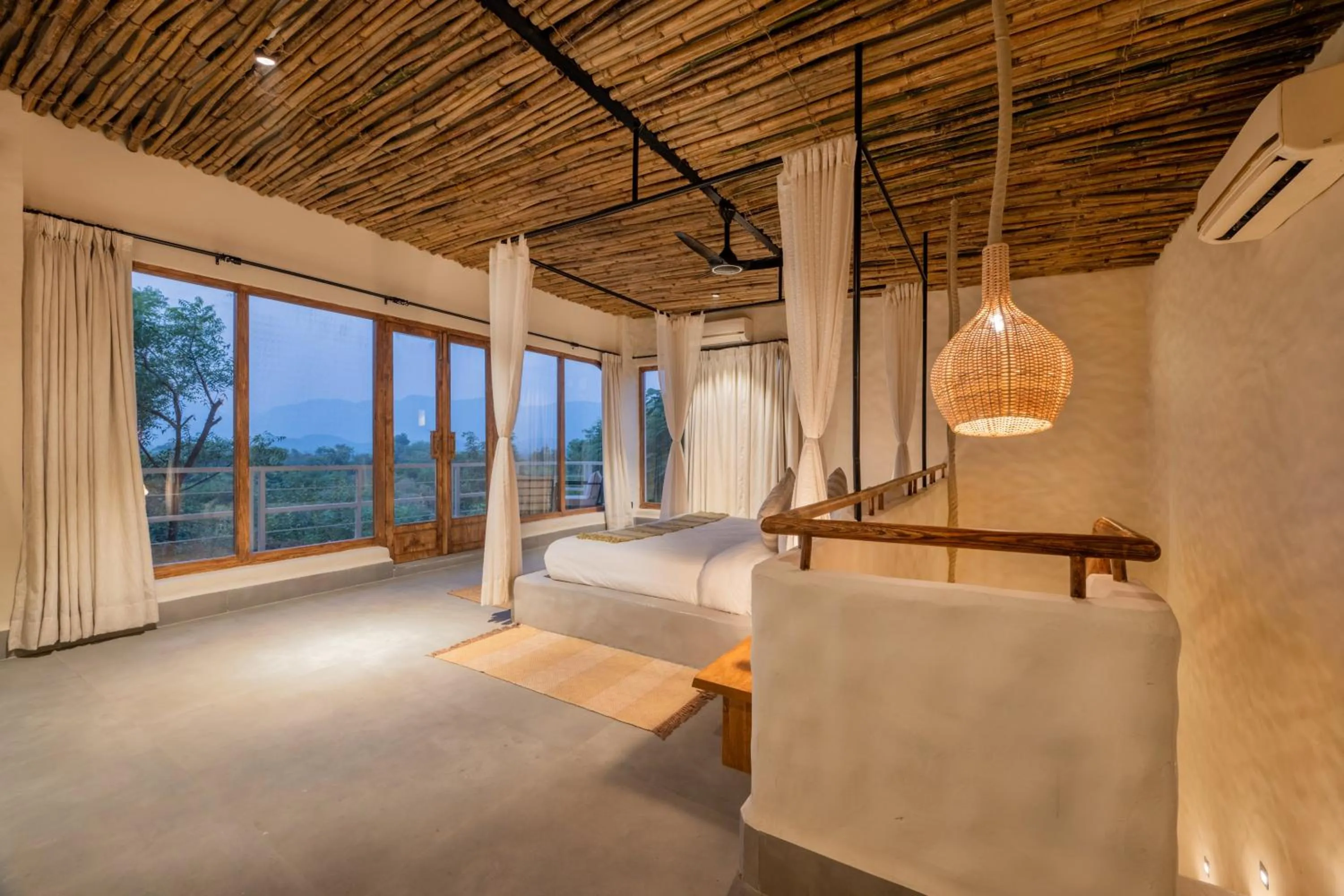 Bed in Utsav Camp Sariska