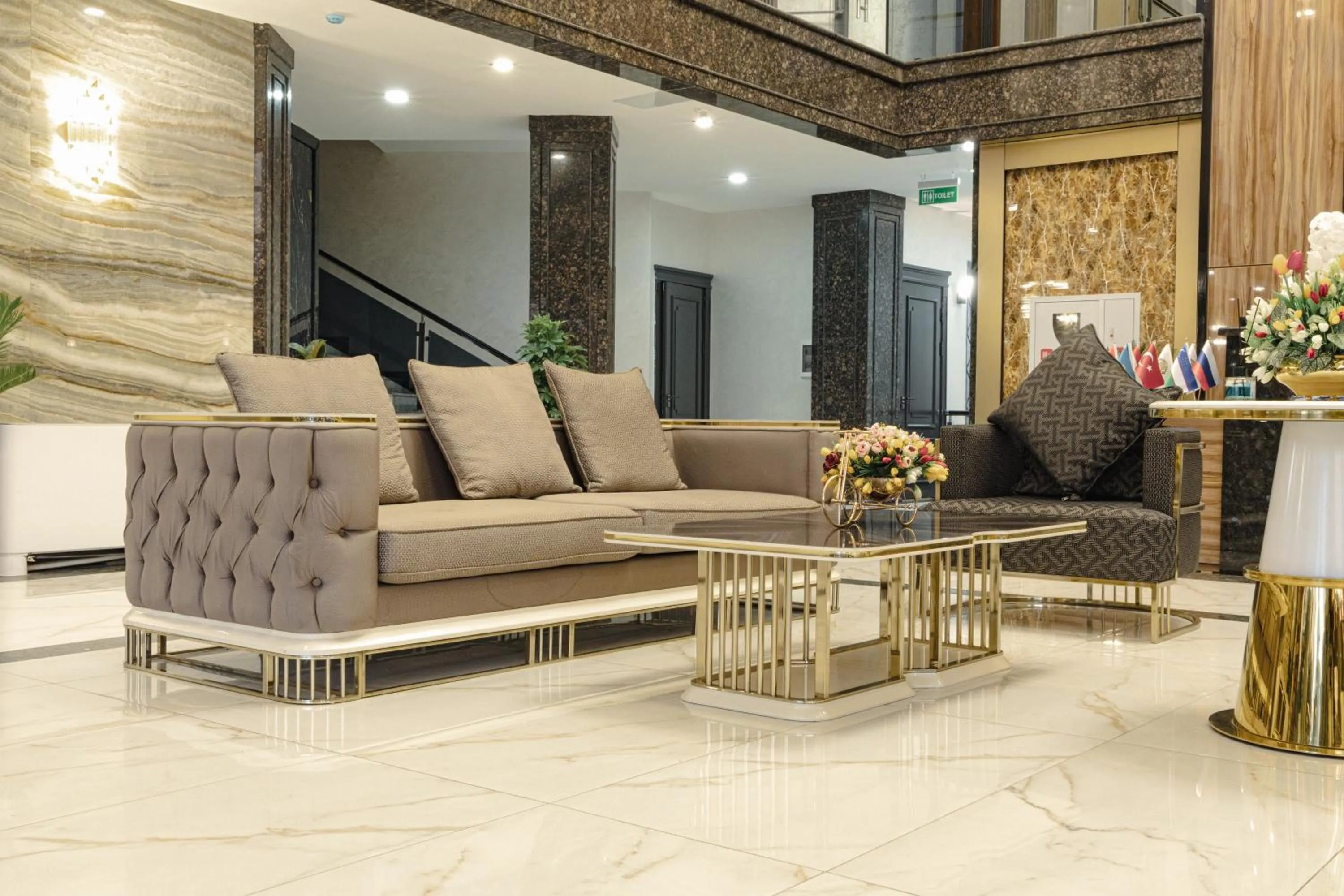 Seating area in Art Royal