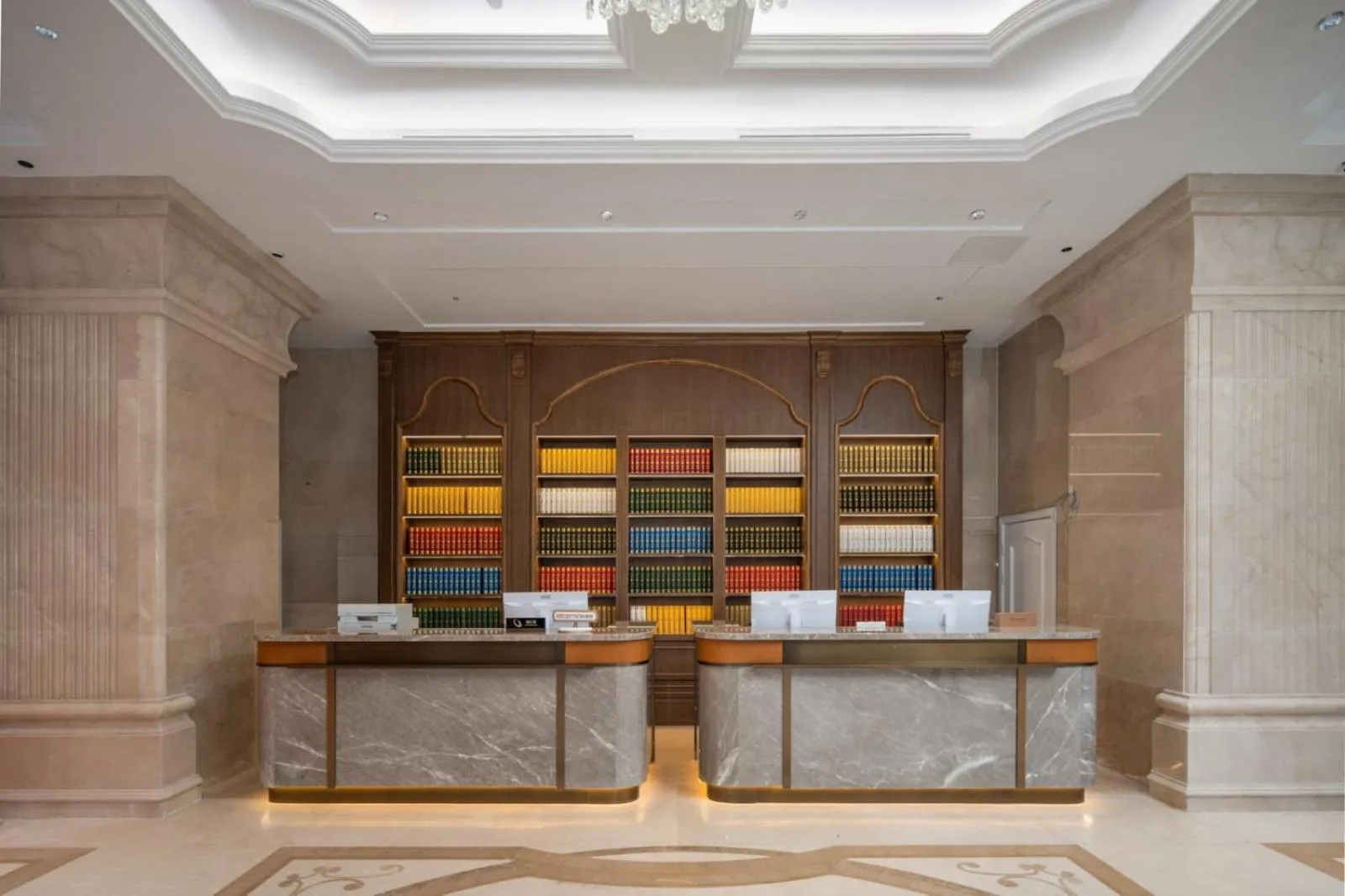 Lobby or reception in Vienna International Hotel Shanghai Hongqiao International Exhibition Center Cao'an Road Branch