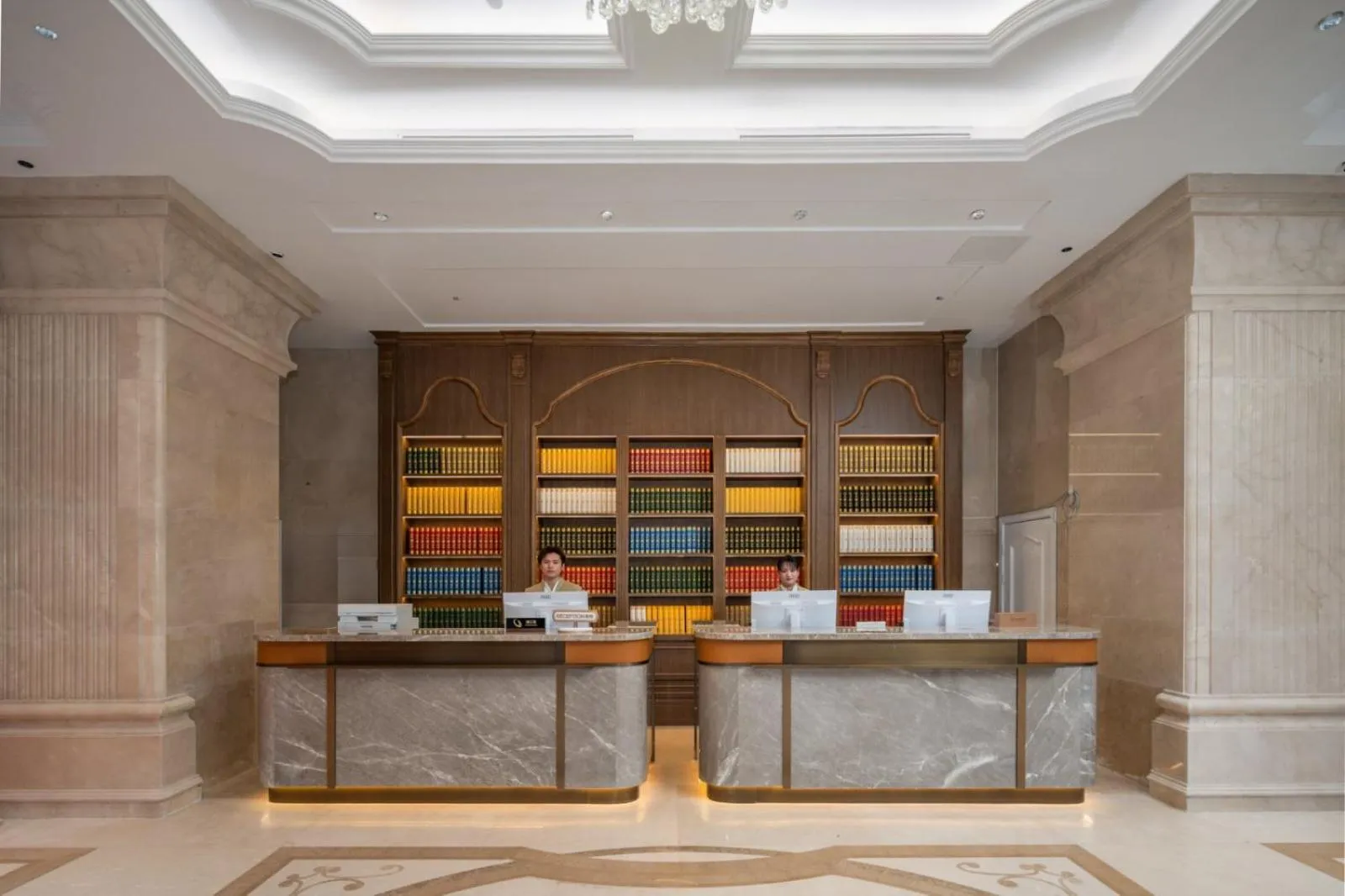 Lobby or reception in Vienna International Hotel Shanghai Hongqiao International Exhibition Center Cao'an Road Branch