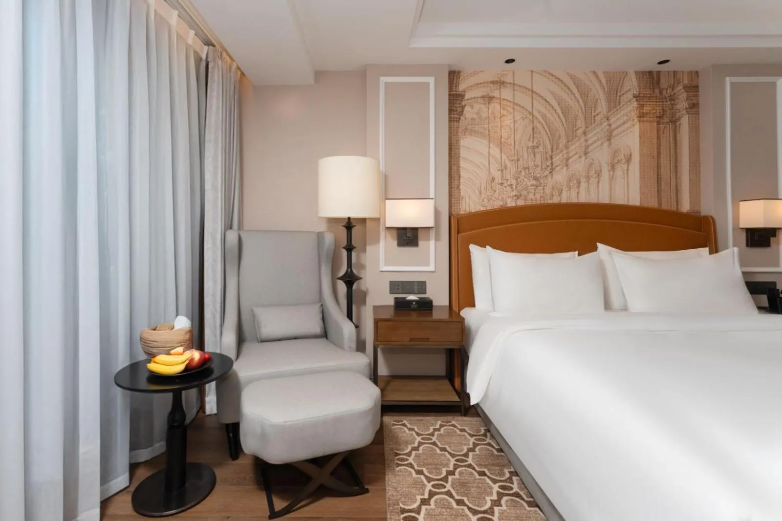 Bed in Vienna International Hotel Shanghai Hongqiao International Exhibition Center Cao'an Road Branch