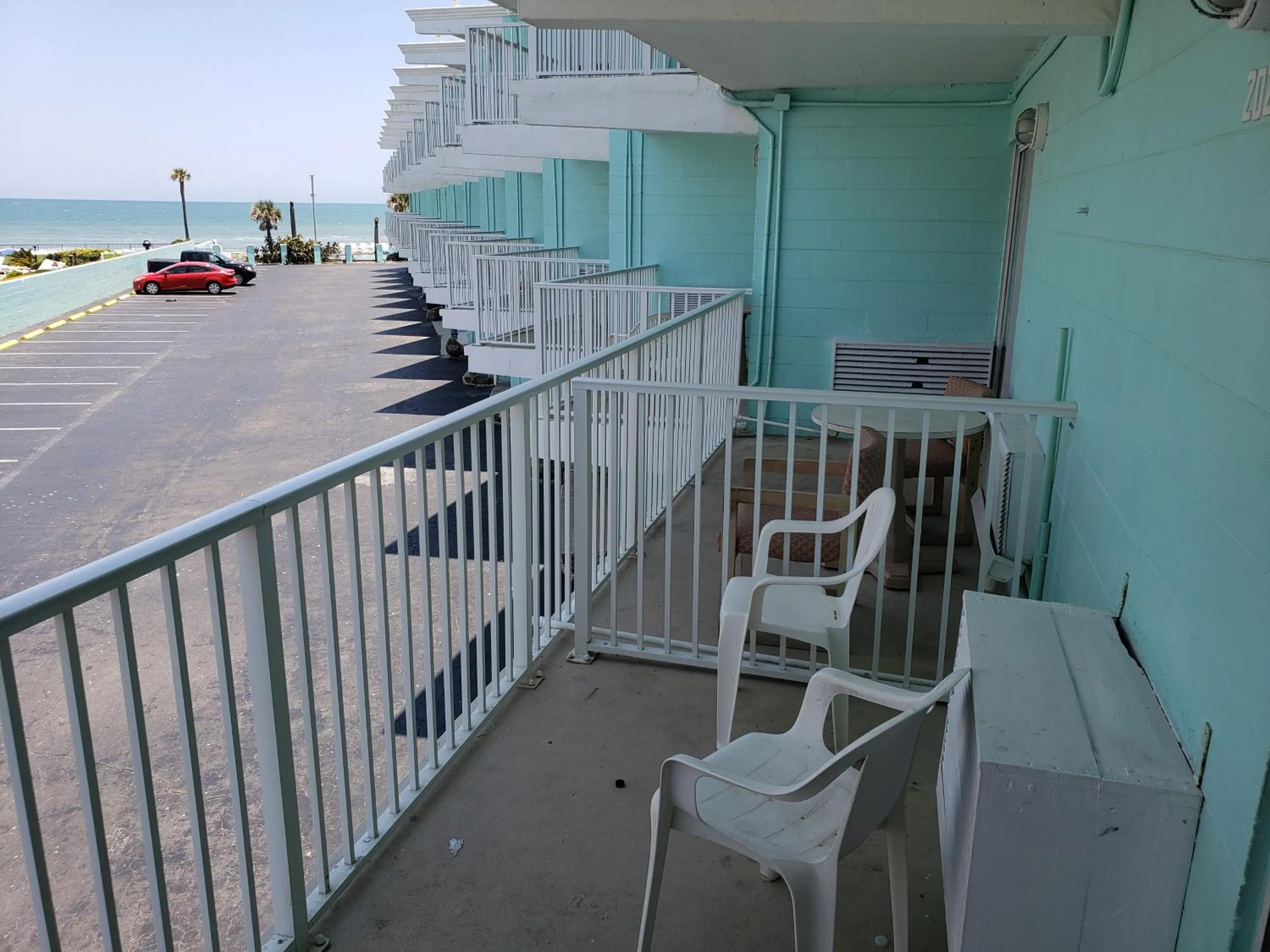 Patio in SeaScape Inn - Daytona Beach Shores