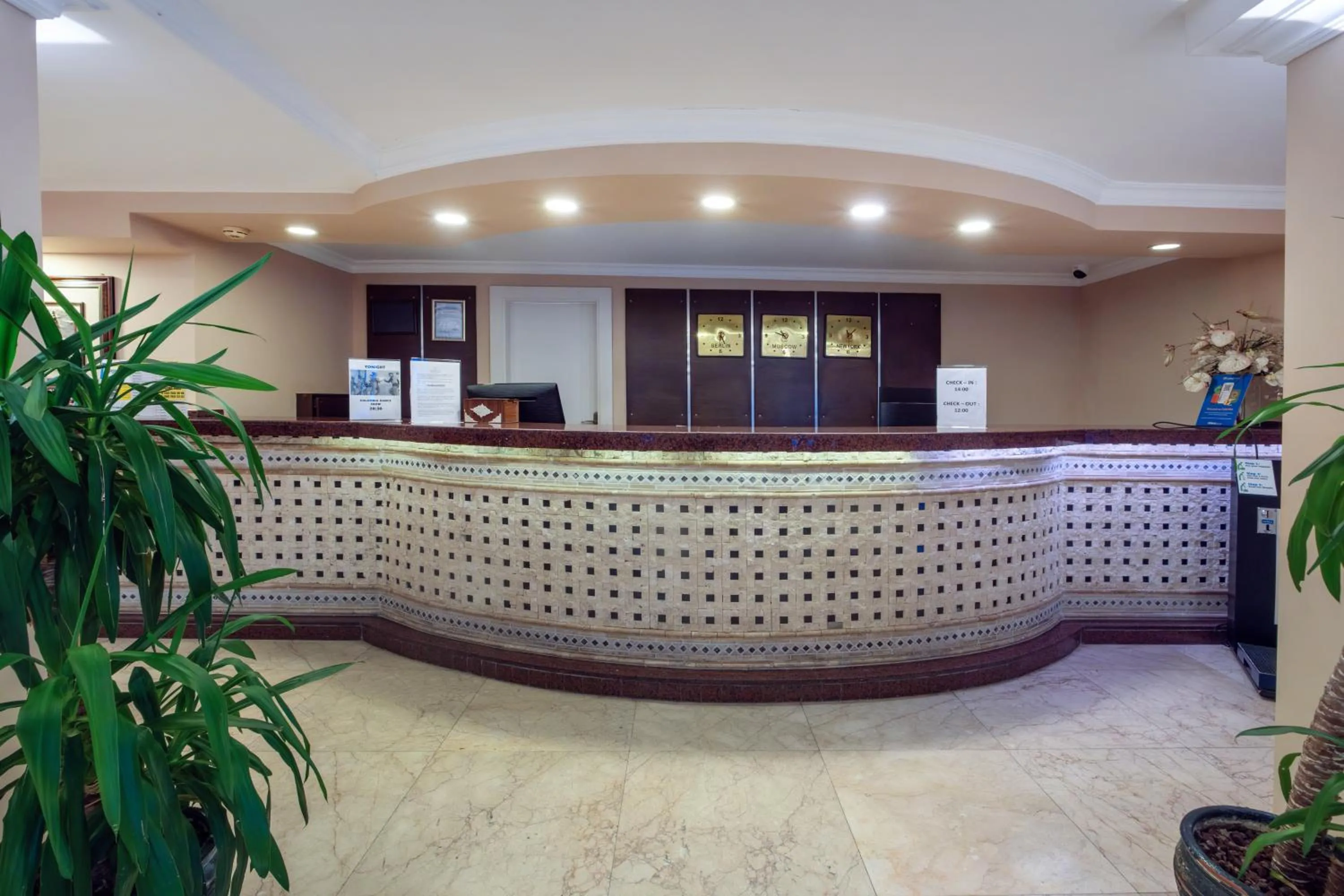 Lobby or reception in Sun Beach Hill Hotel