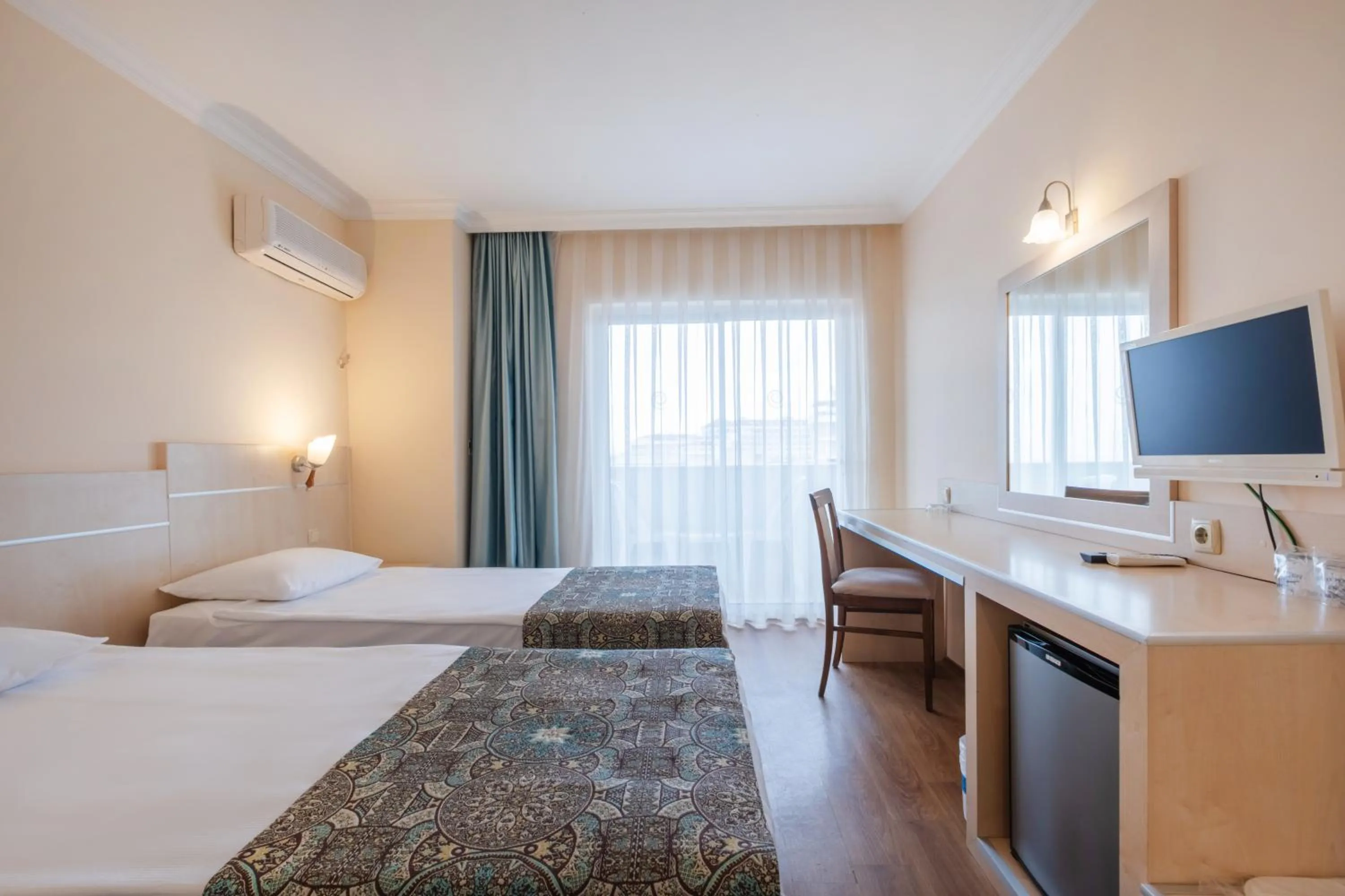 Photo of the whole room, Bed in Sun Beach Hill Hotel