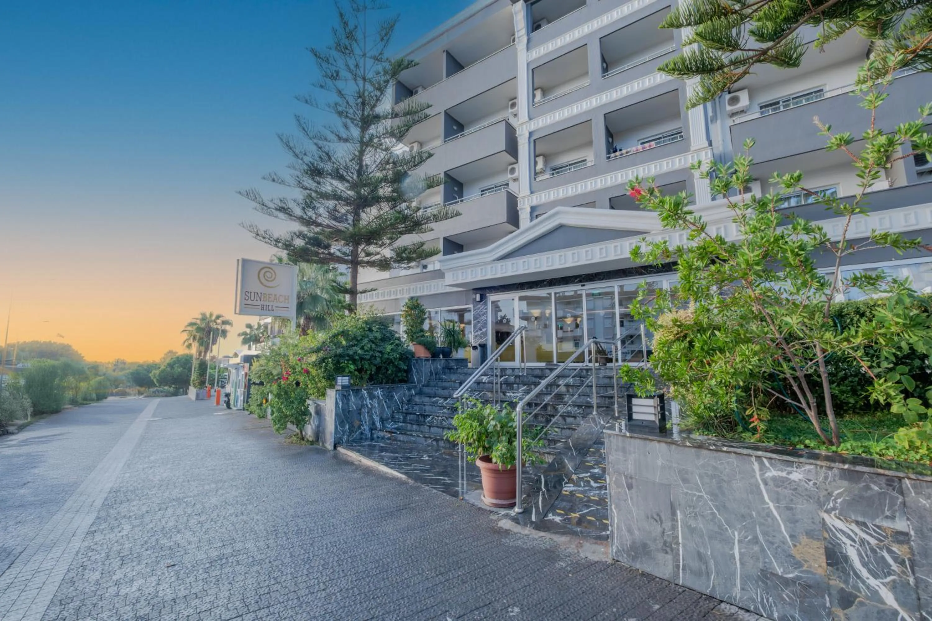 Property building in Sun Beach Hill Hotel