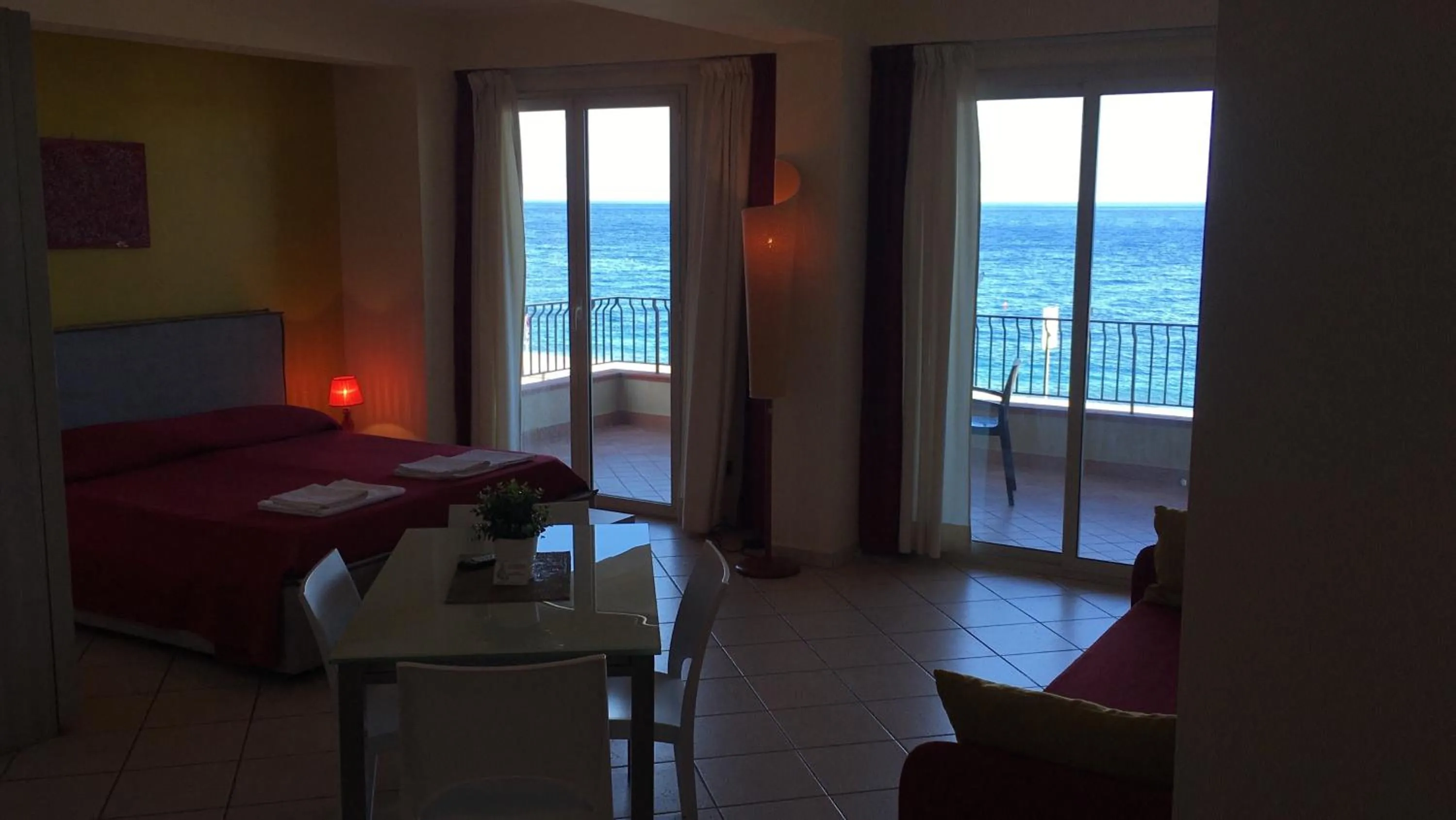 Bed in B&B La Sirena