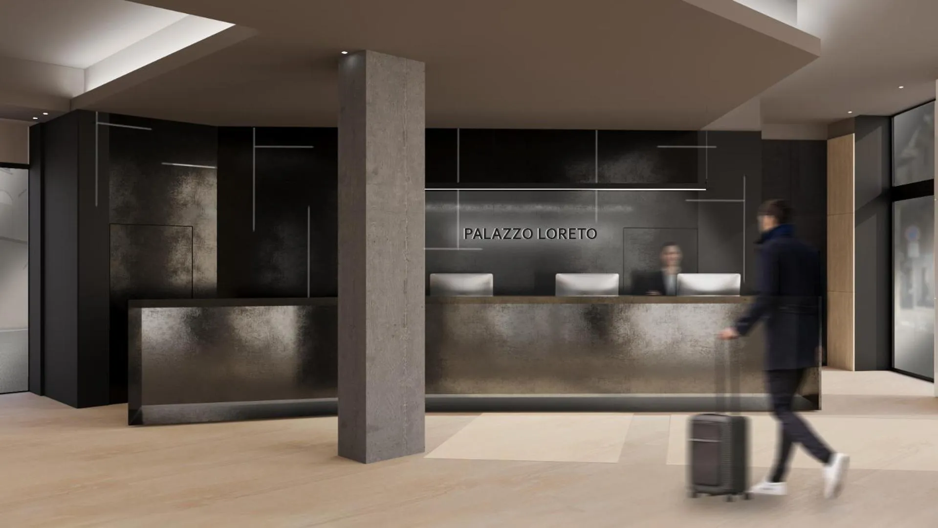 Lobby or reception in Palazzo Loreto Hotel Milano