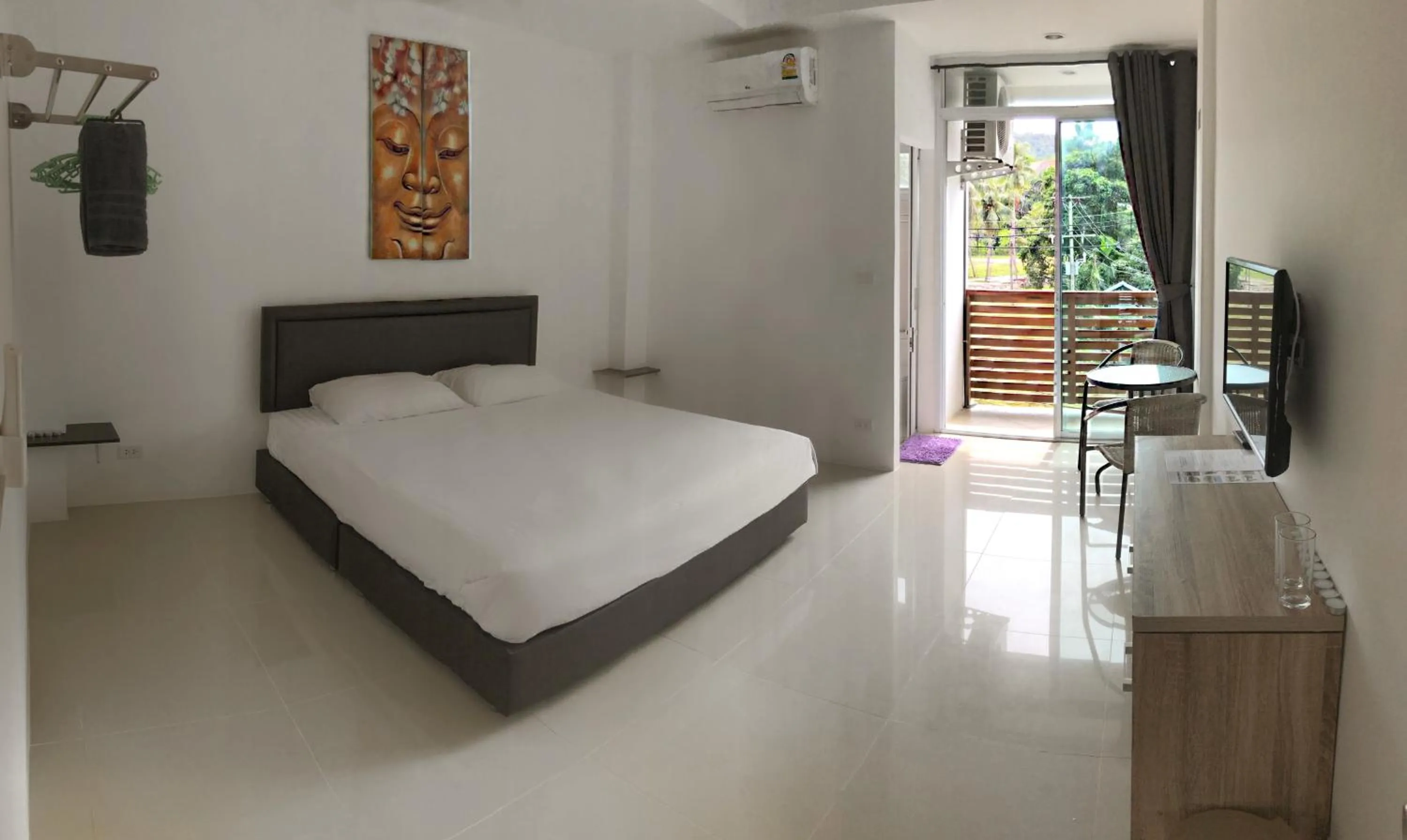Bed in Sleep inn Samui