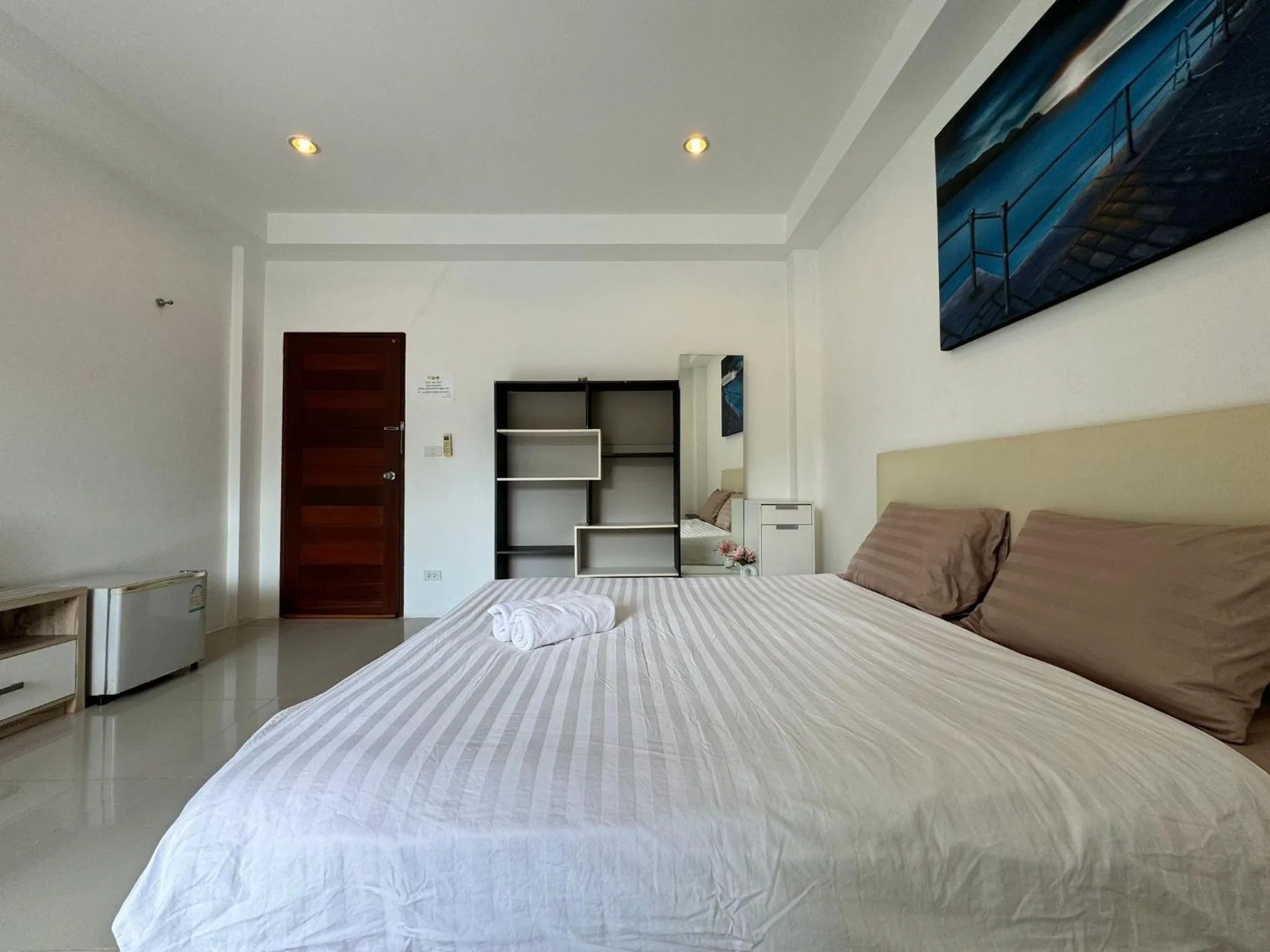 Bed in Sleep inn Samui