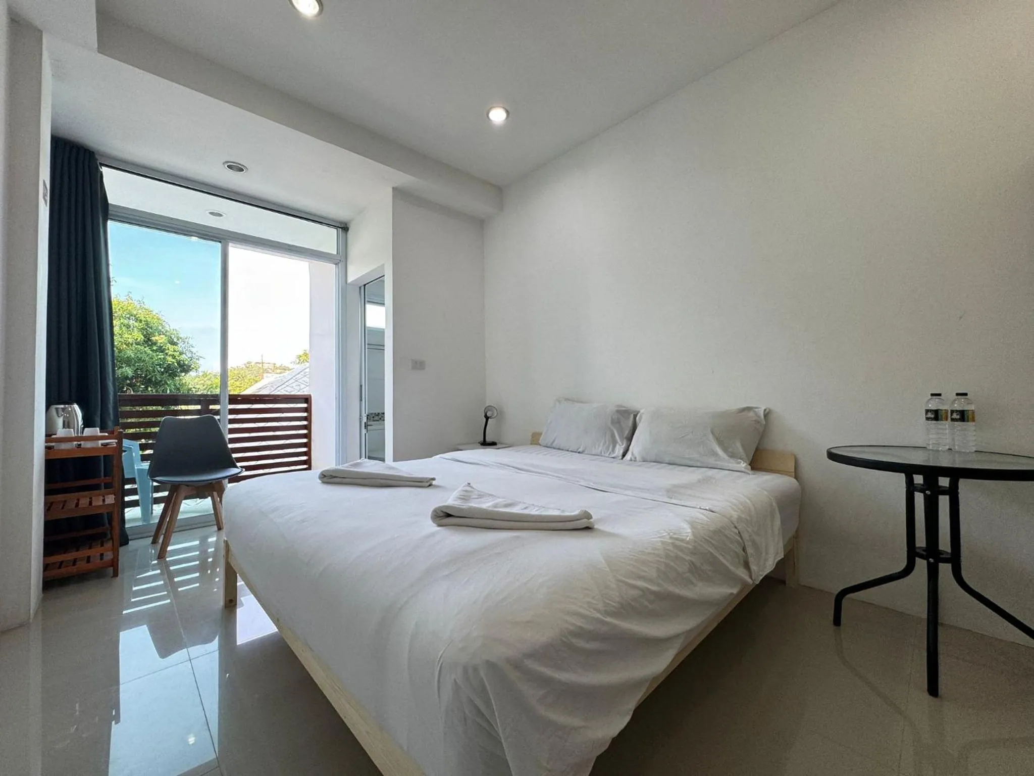 Bed in Sleep inn Samui