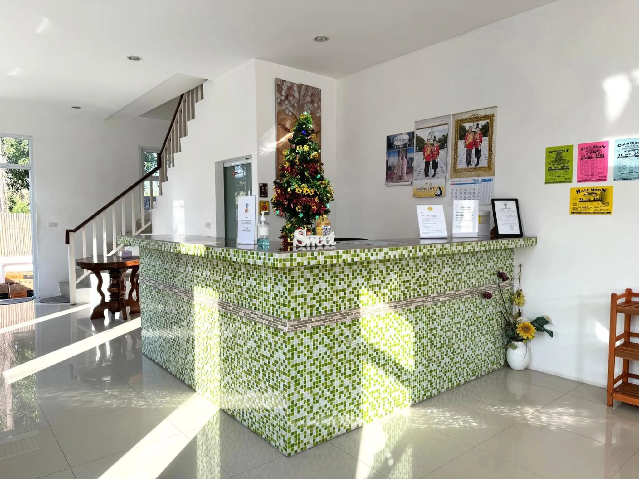 Lobby or reception in Sleep inn Samui