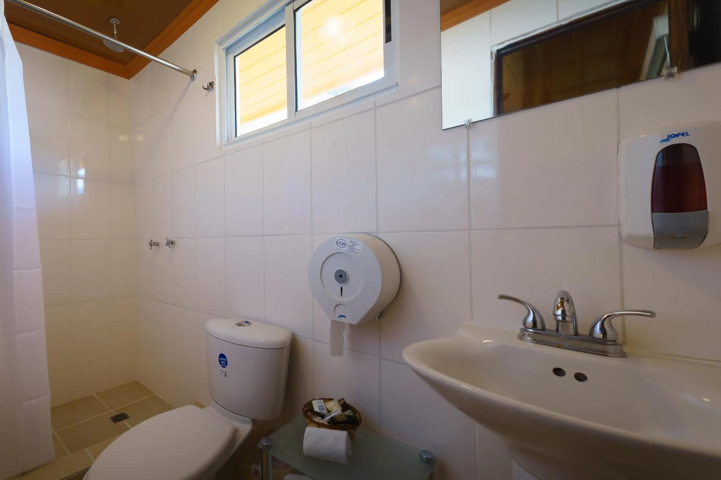 Shower in Hotel Central Boquete